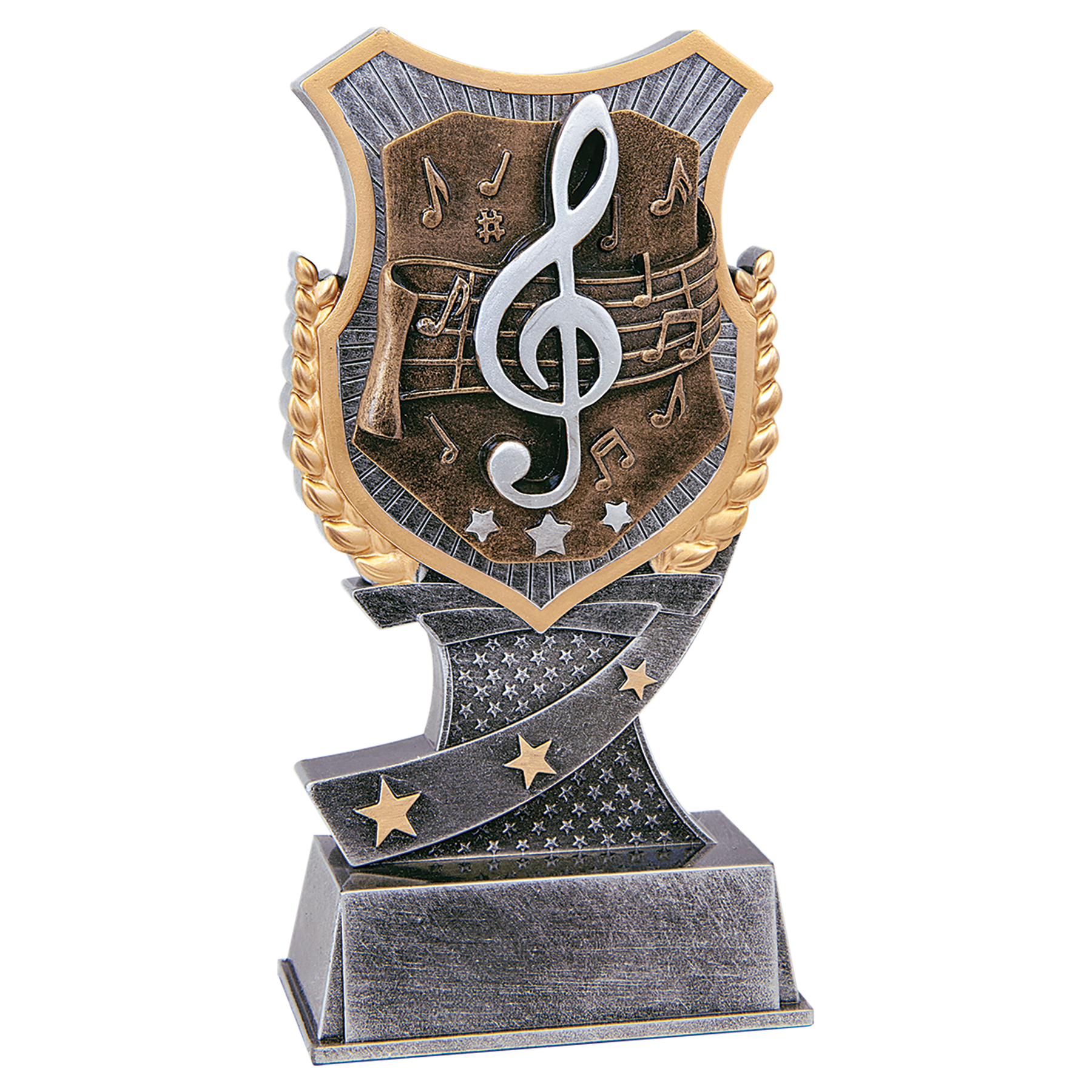 6" Music Shield Award