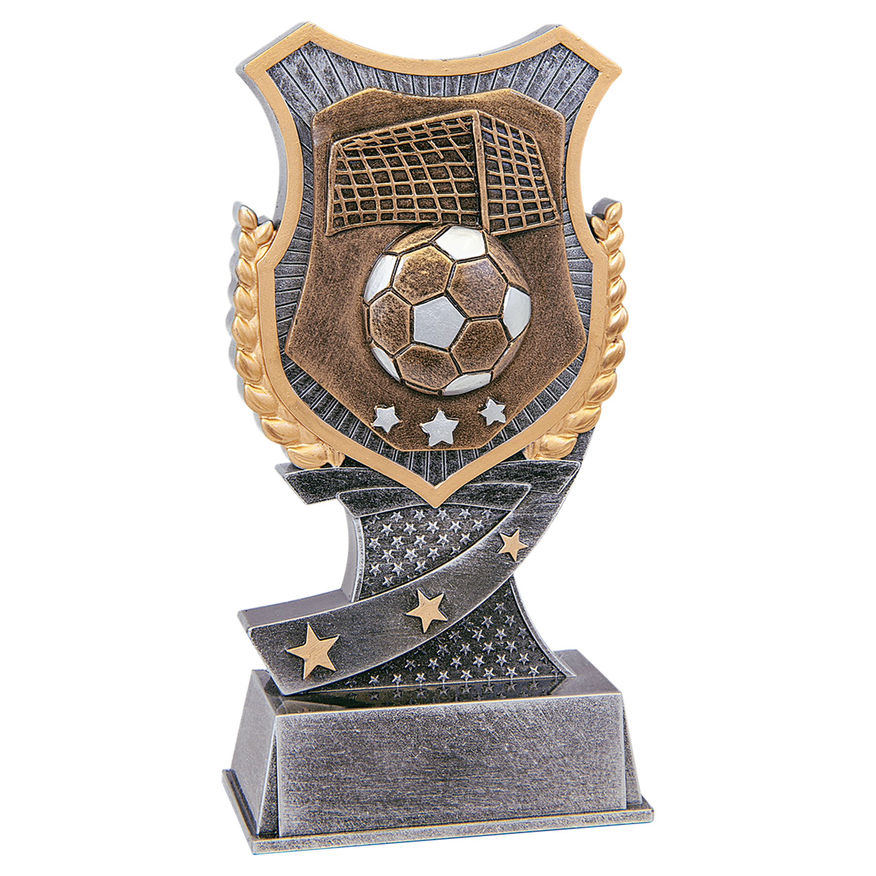 6" Soccer Shield Award