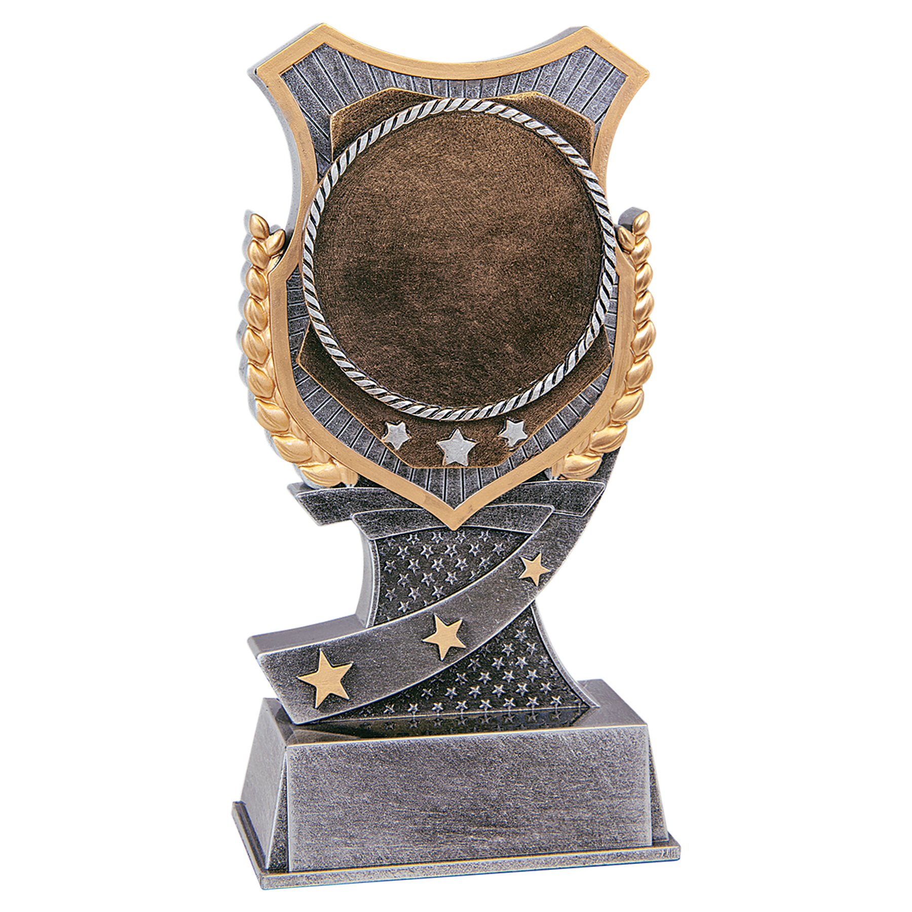 6" Shield Award 2" Insert Holder