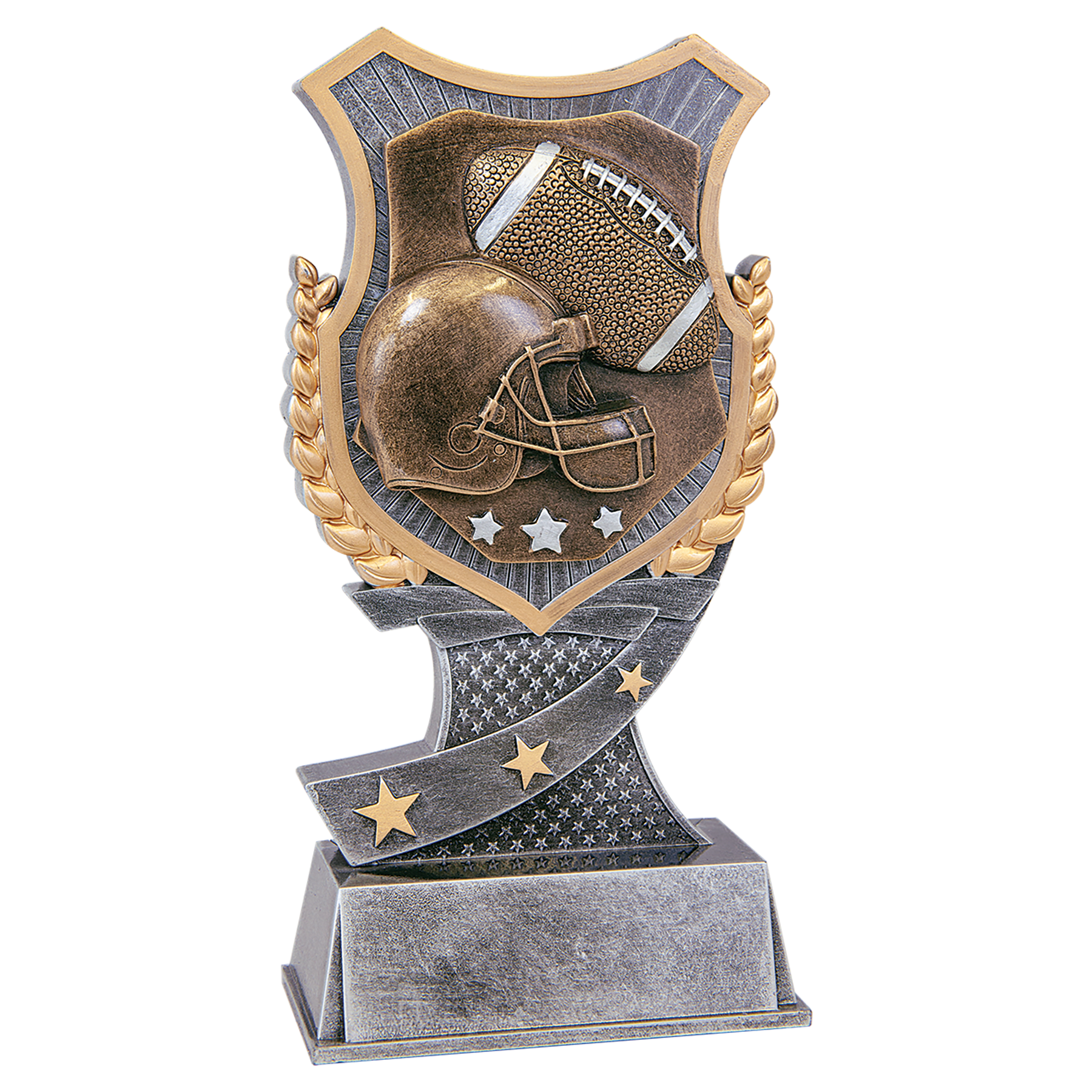 7" Football Shield Award