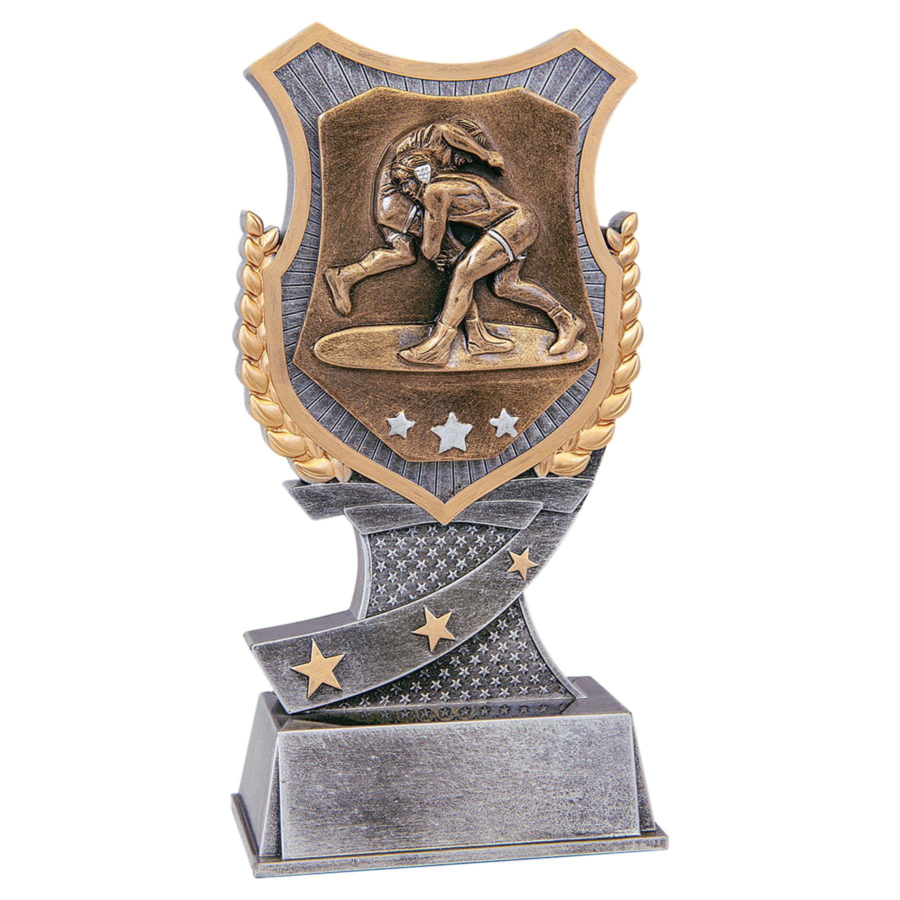 7" Wrestling Shield Award