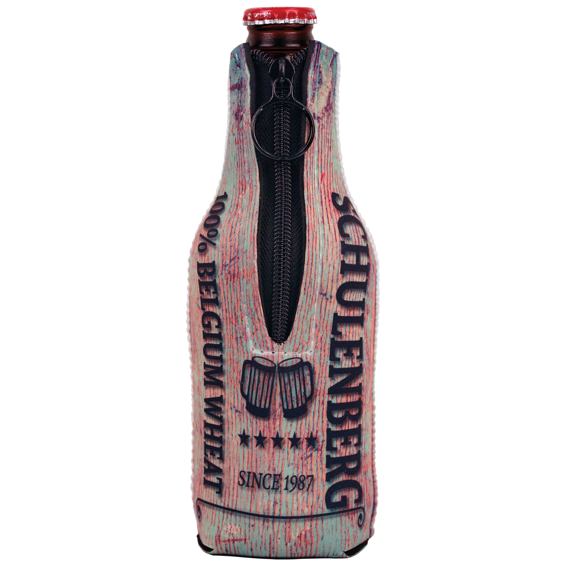 White Sublimatable Bottle Beverage Holder