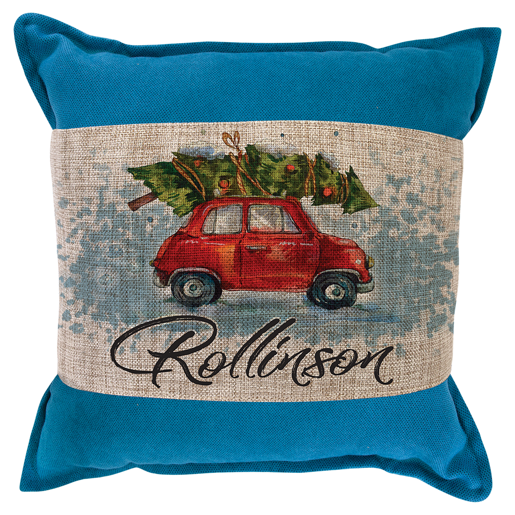 40" x 8" Sublimatable Burlap Pillow Wrap