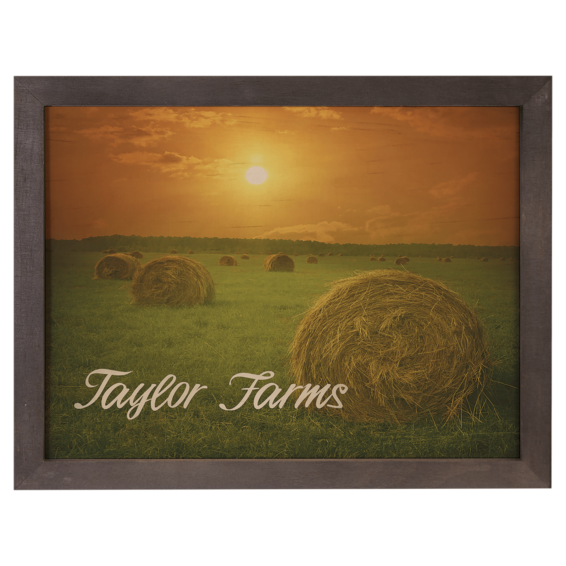 8" x 10" Sublimatable Wood Photo Panel with Frame