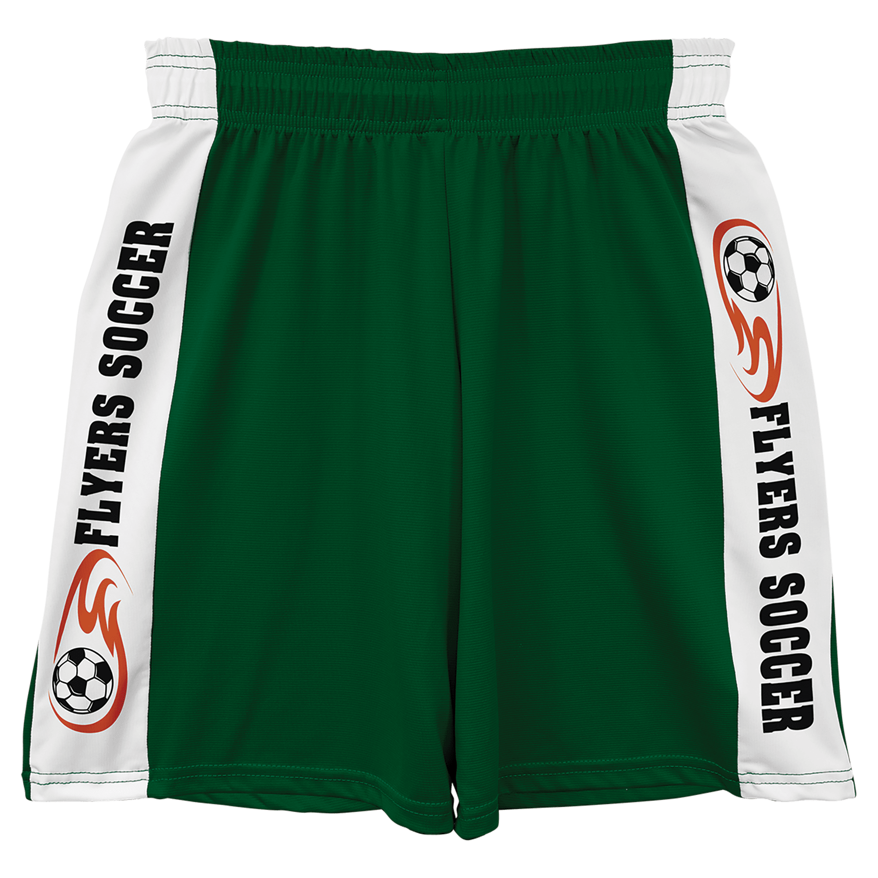Forrest Green Youth Subli-Tru Shorts Large
