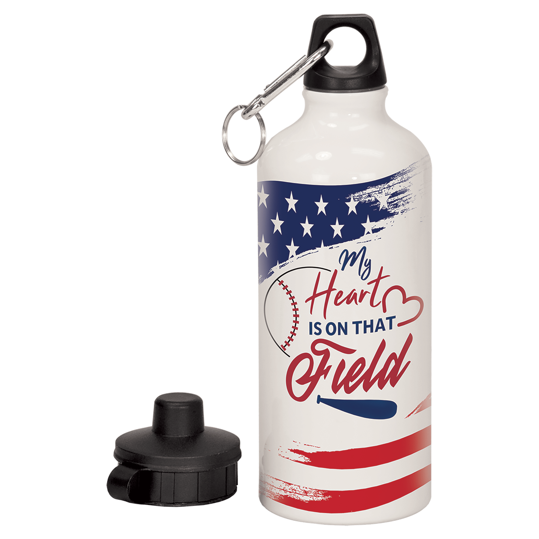 20 oz. White Sublimatable Aluminum Water Bottle