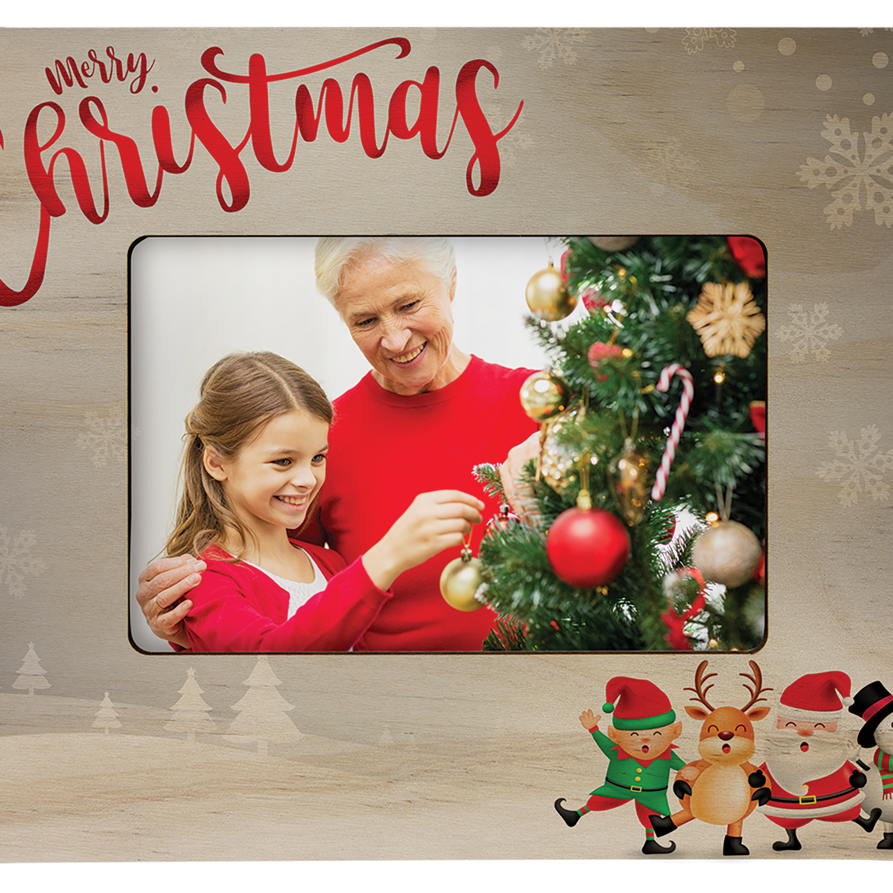 4" X 6" Sublimatable Wood Photo Frame