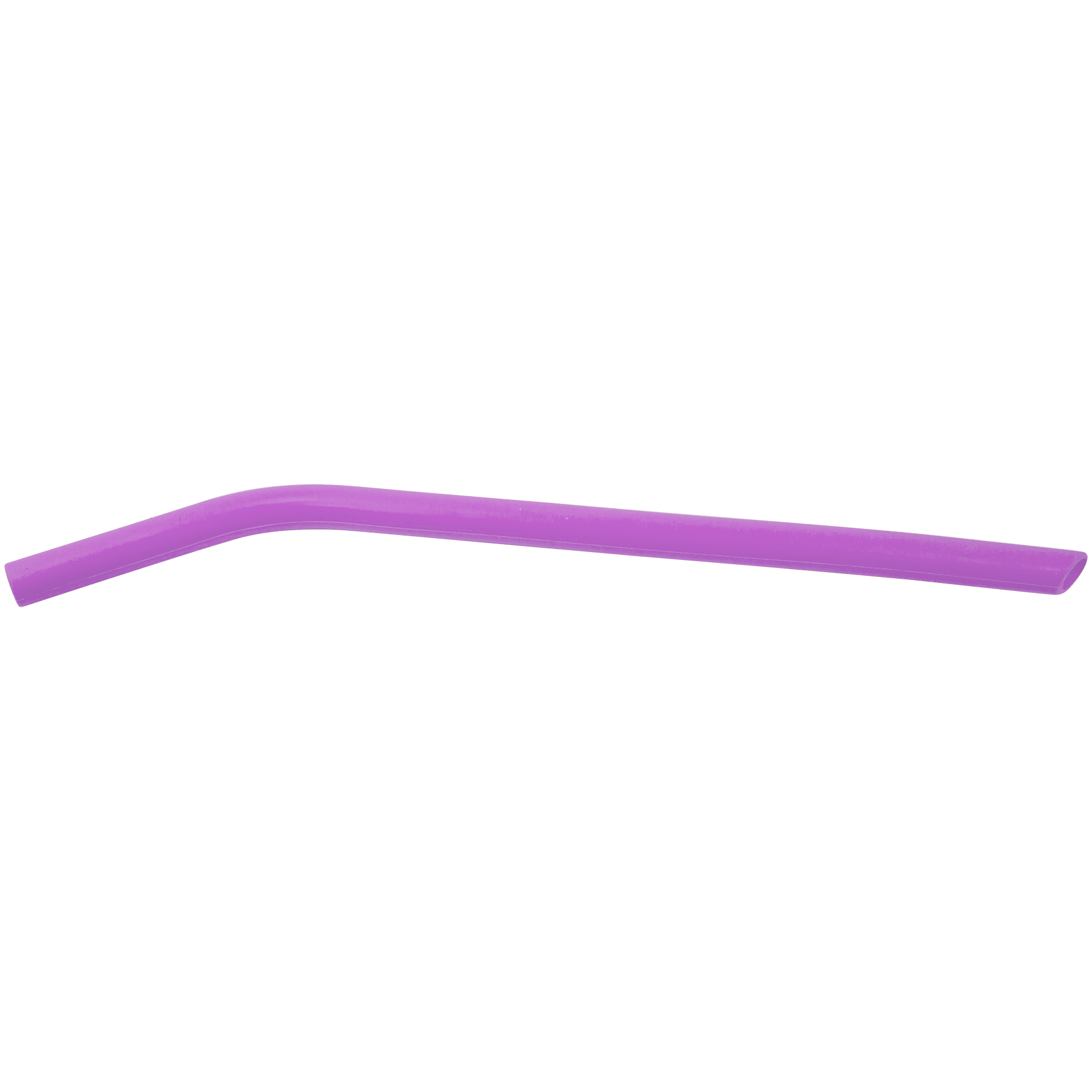 10" Purple Large Silicone Straw