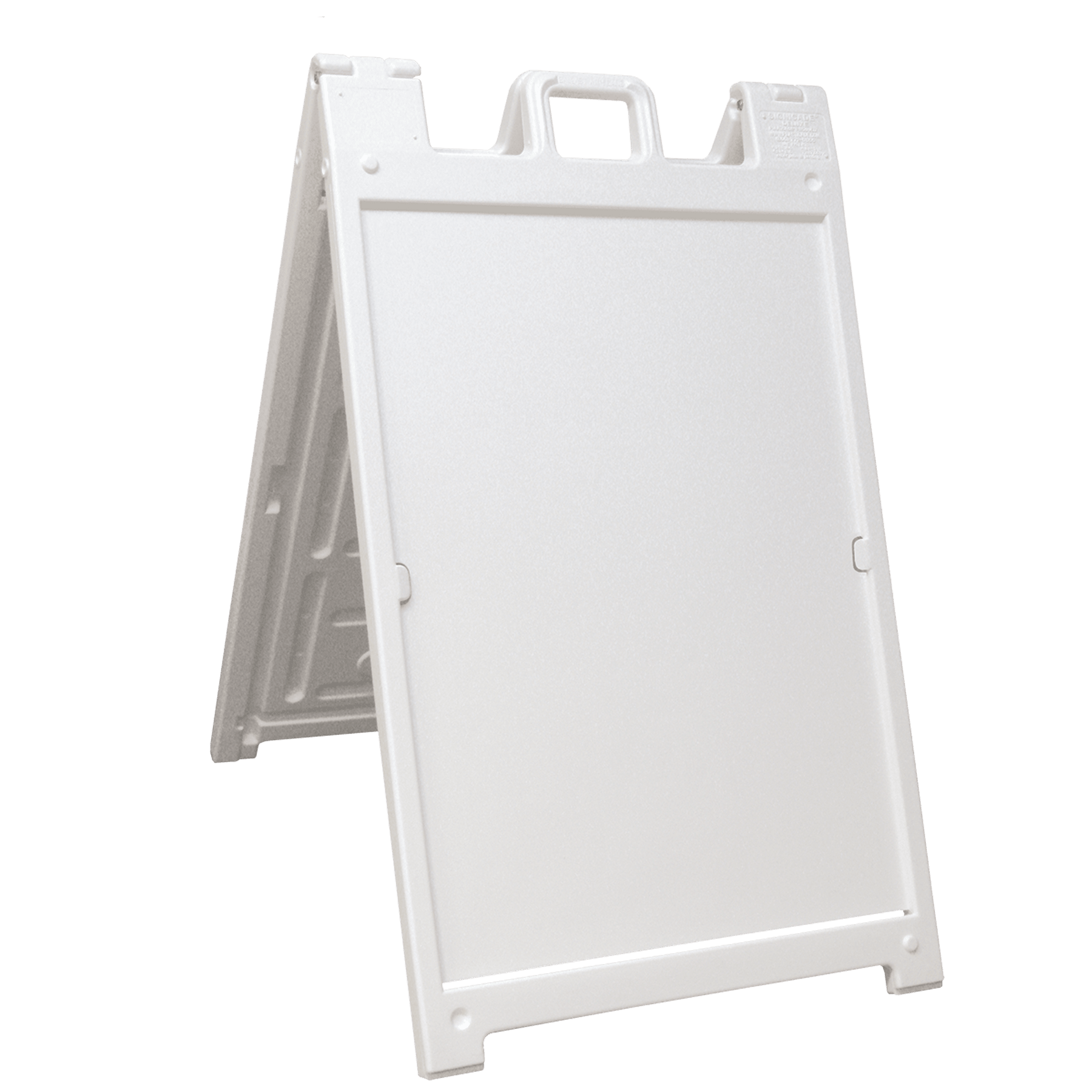 24" x 36" White Signicade Deluxe A-Frame