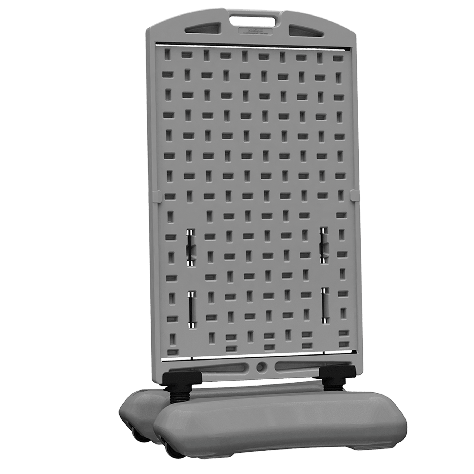 28" x 44" Wind Sign Deluxe Quick Change Gray