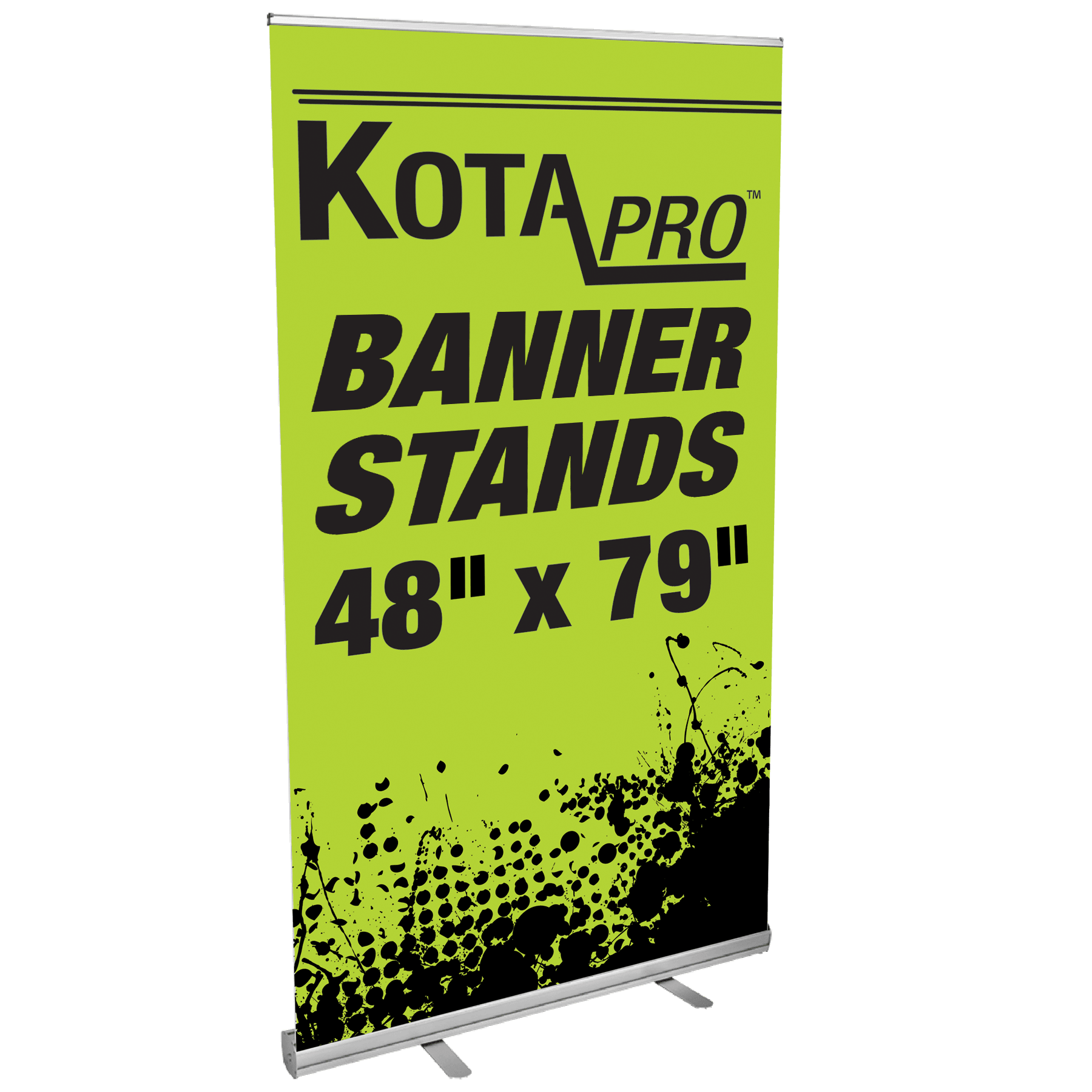 47" x 79" Roll Up Banner Stand-Classic Single Side Display