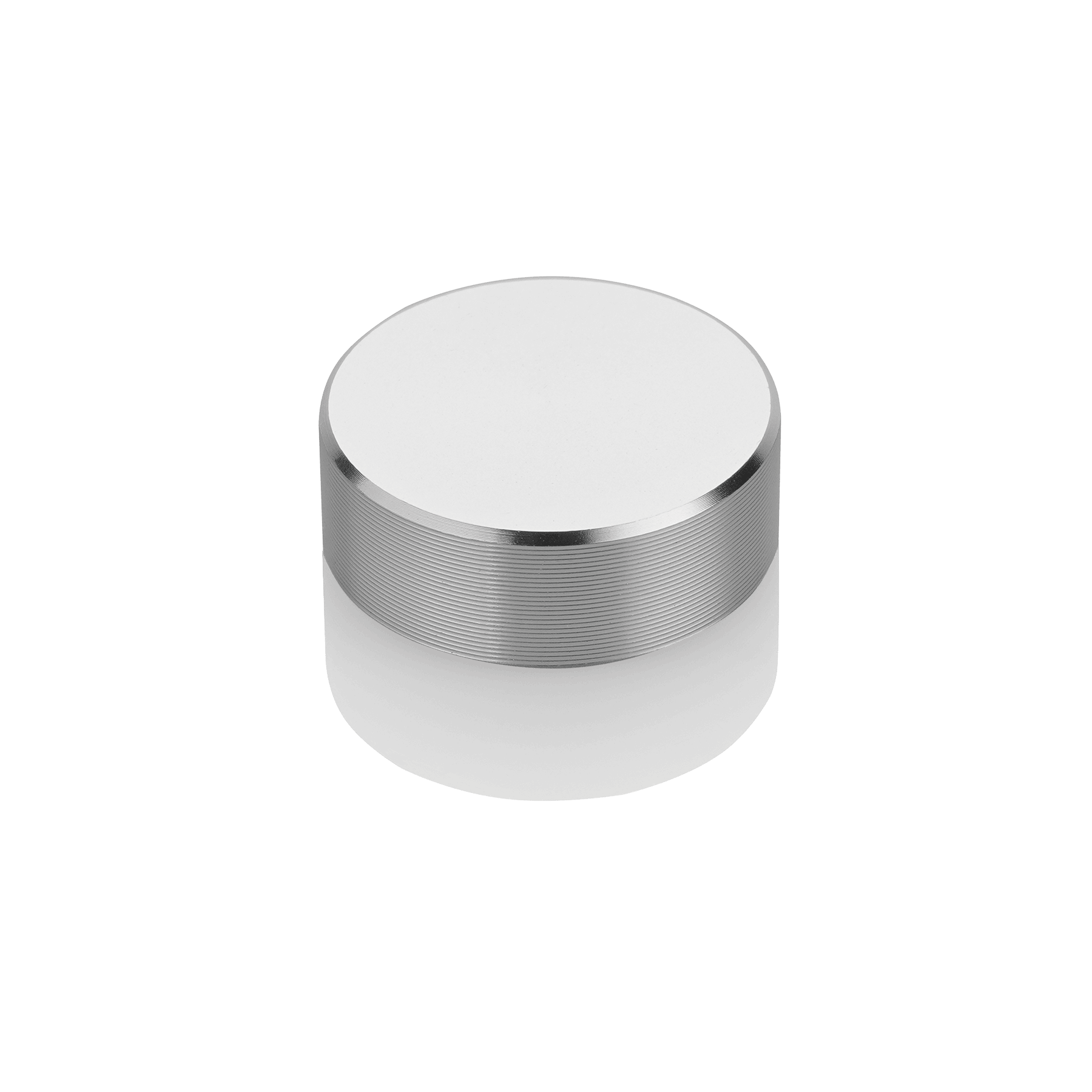 .87" Diameter Silver Screw Cap Stand Offs    PCKGD 4 PCS-PRICE BY PC