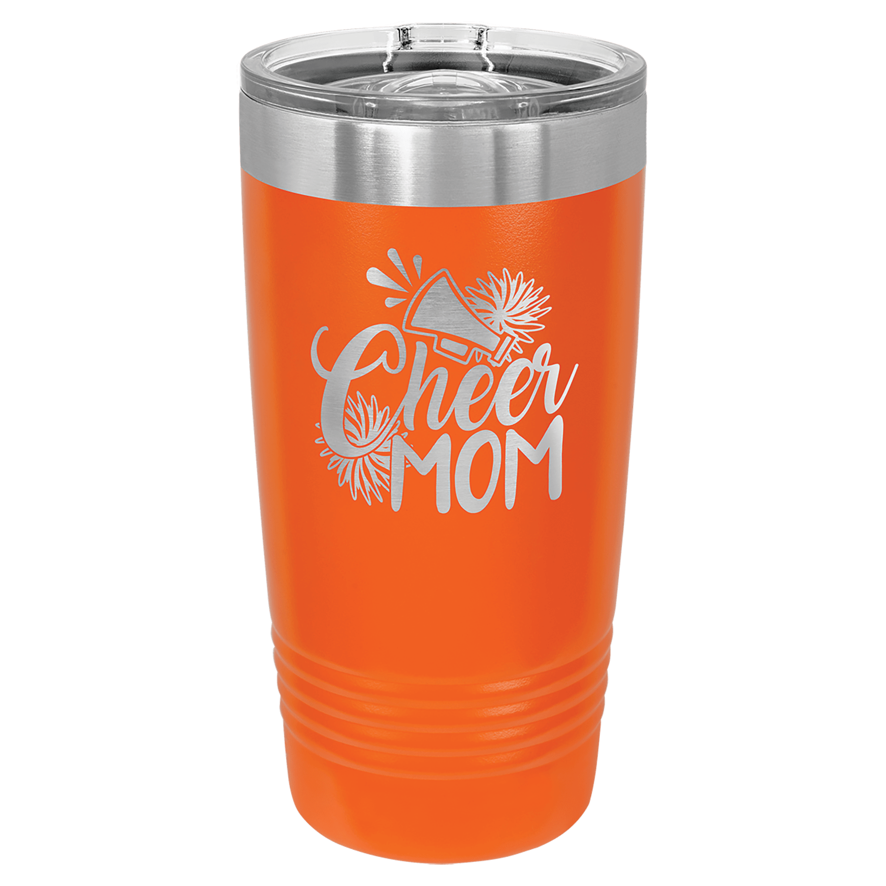 Polar Camel 20 oz. Orange Ringneck Tumbler with Slider Lid