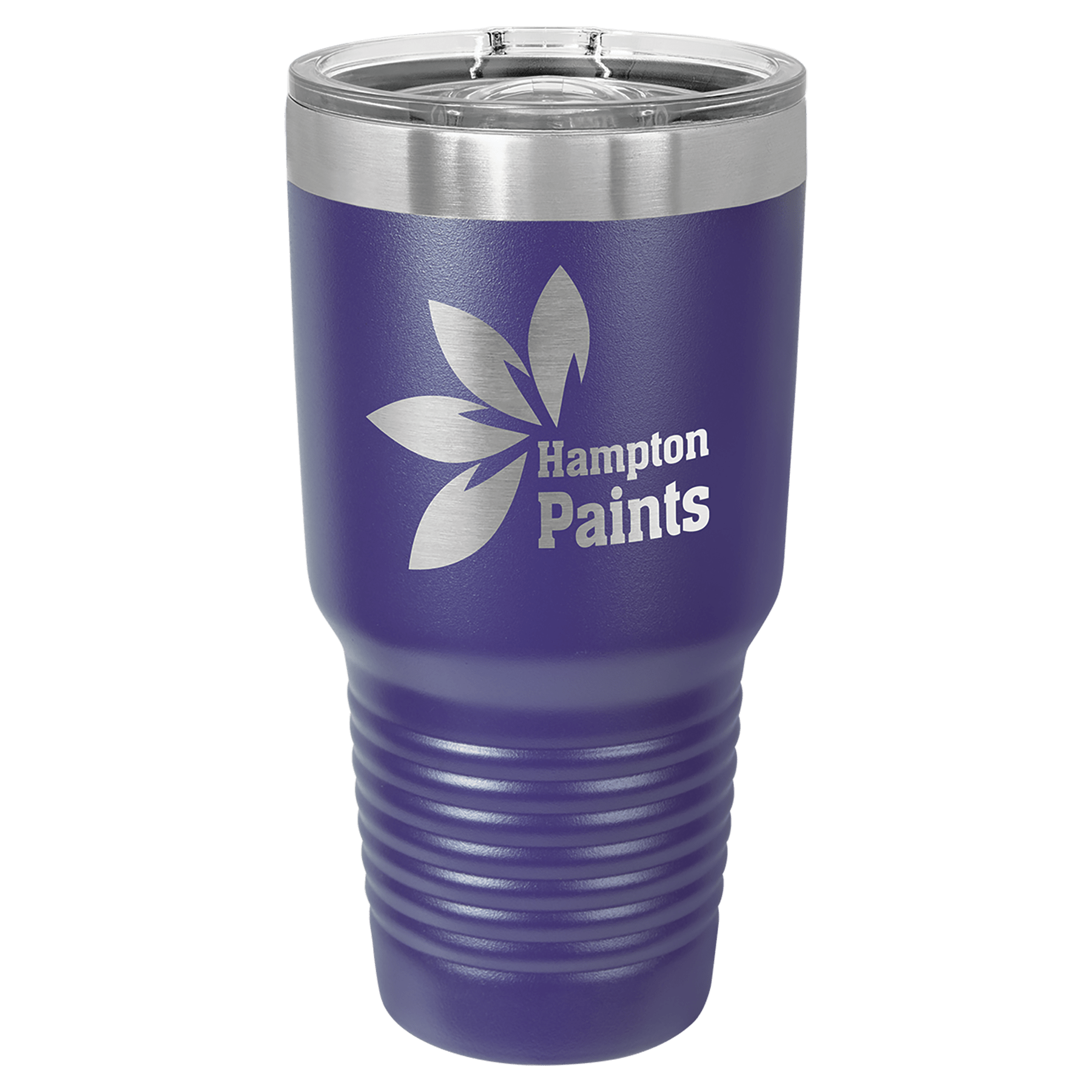 Polar Camel 30 oz. Purple Ringneck Tumbler with Slider Lid
