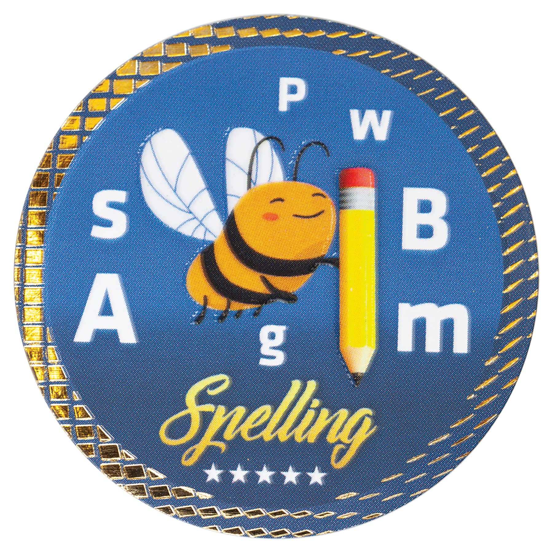 2" Spelling Dazzle Insert