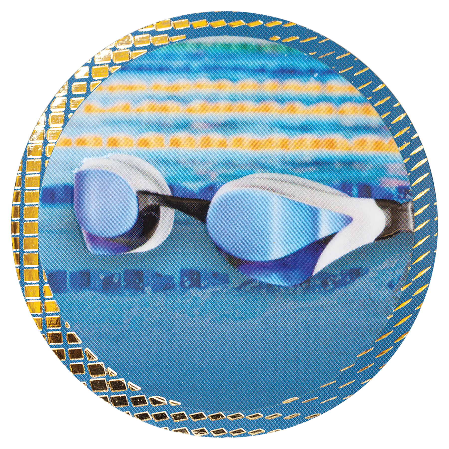 2" Swimming Dazzle Insert