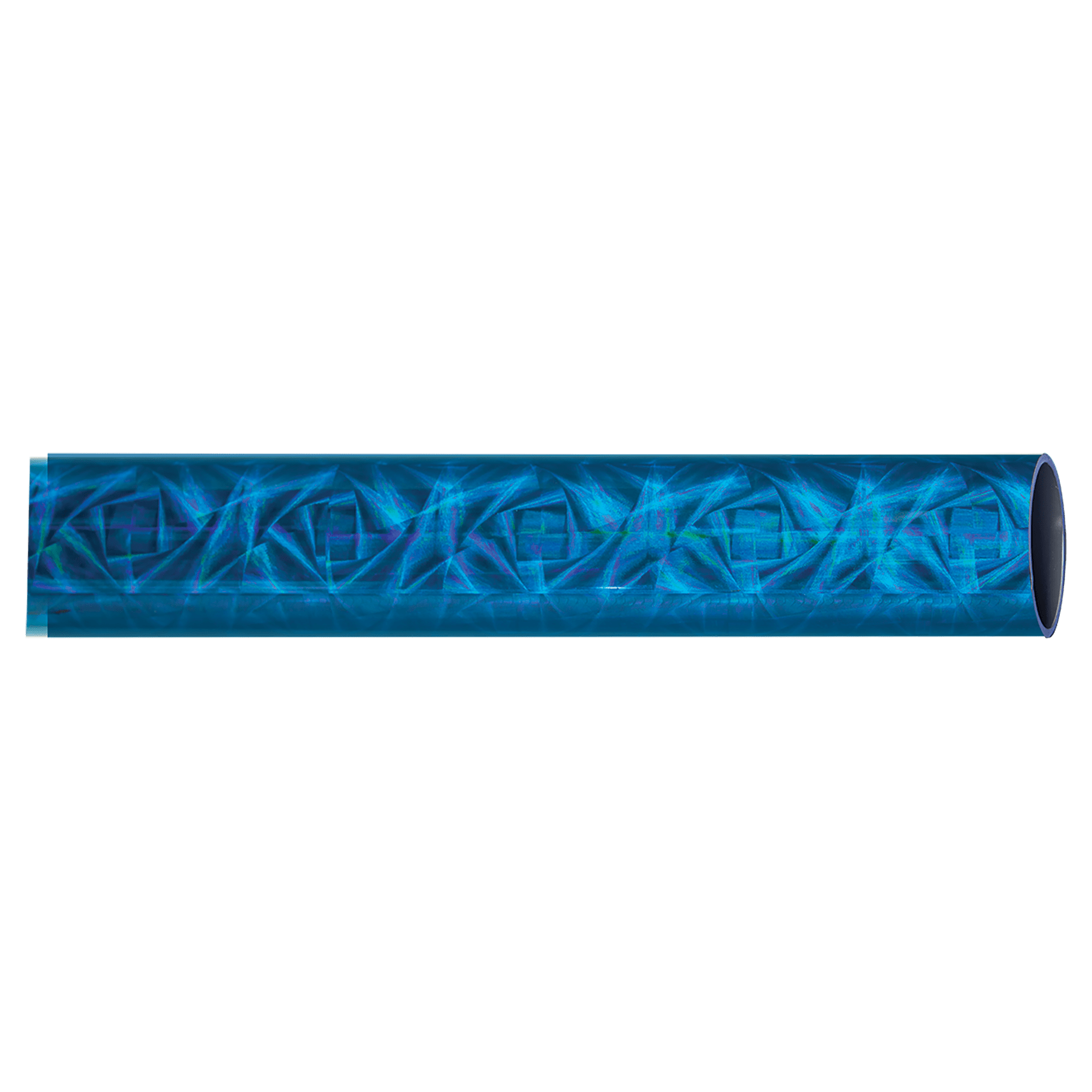 45" Round Blue Dazzle Full Wrap Trophy Column