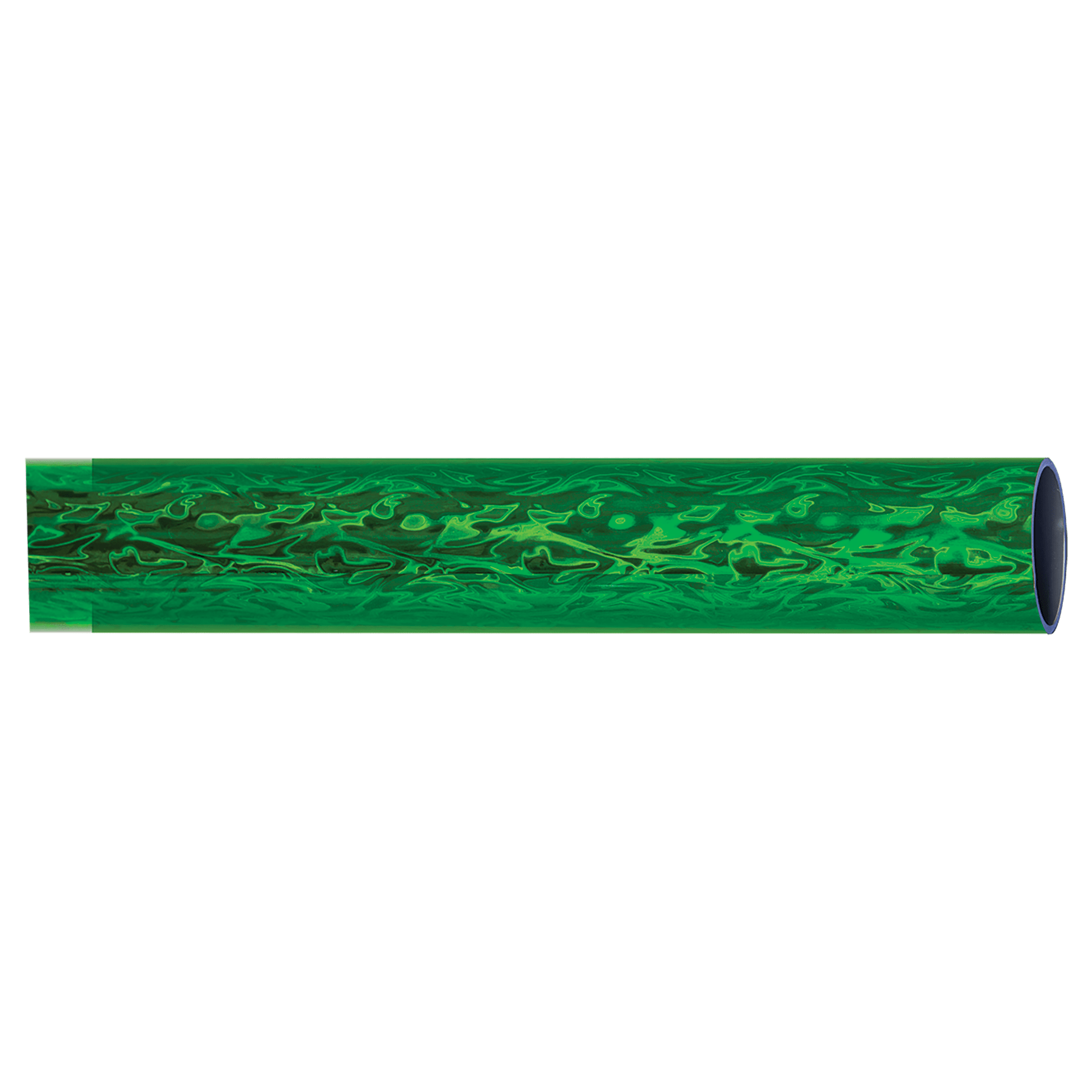 45" Round Green Vapor Full Wrap Trophy Column