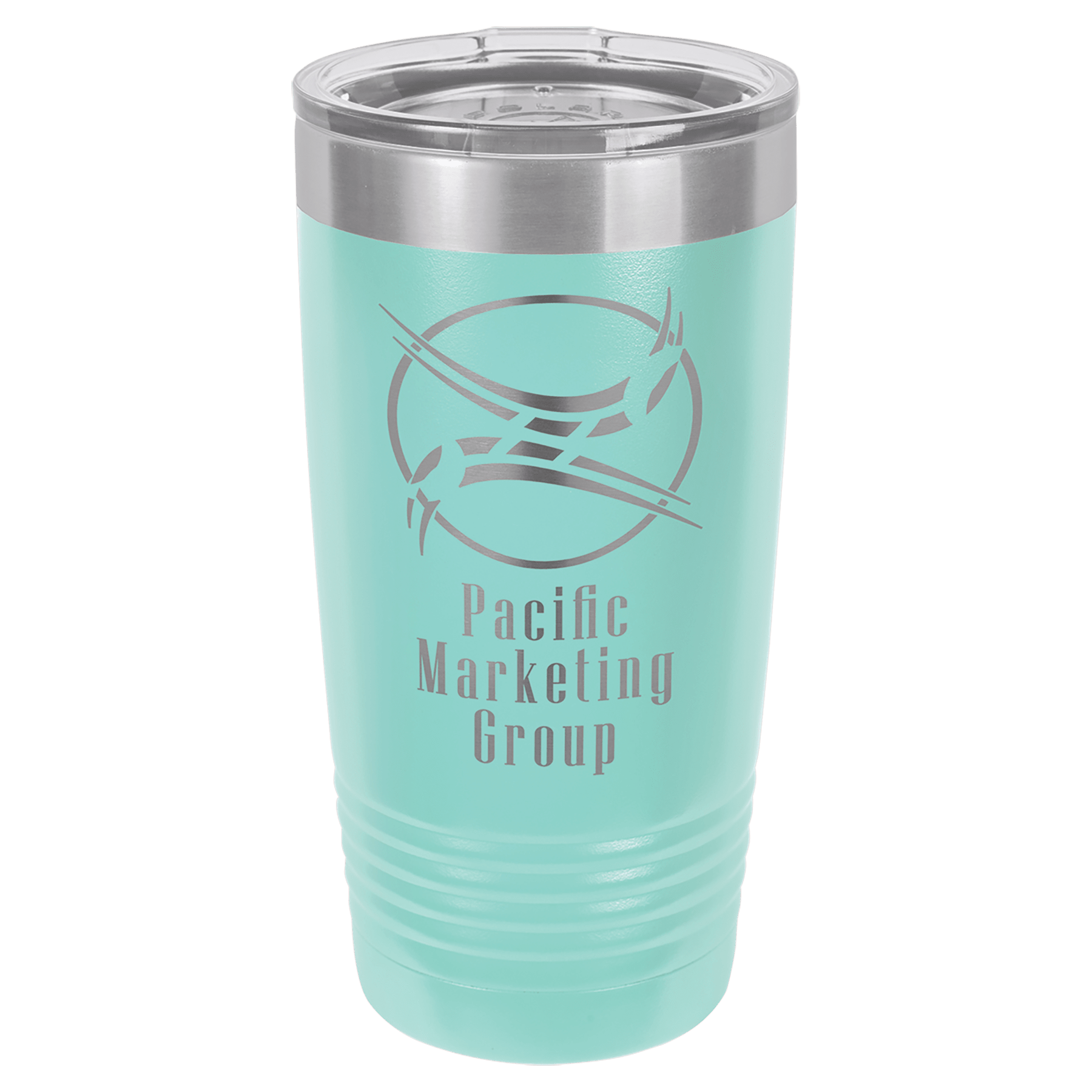 Polar Camel 20 oz. Teal Ringneck Tumbler with Standard Lid
