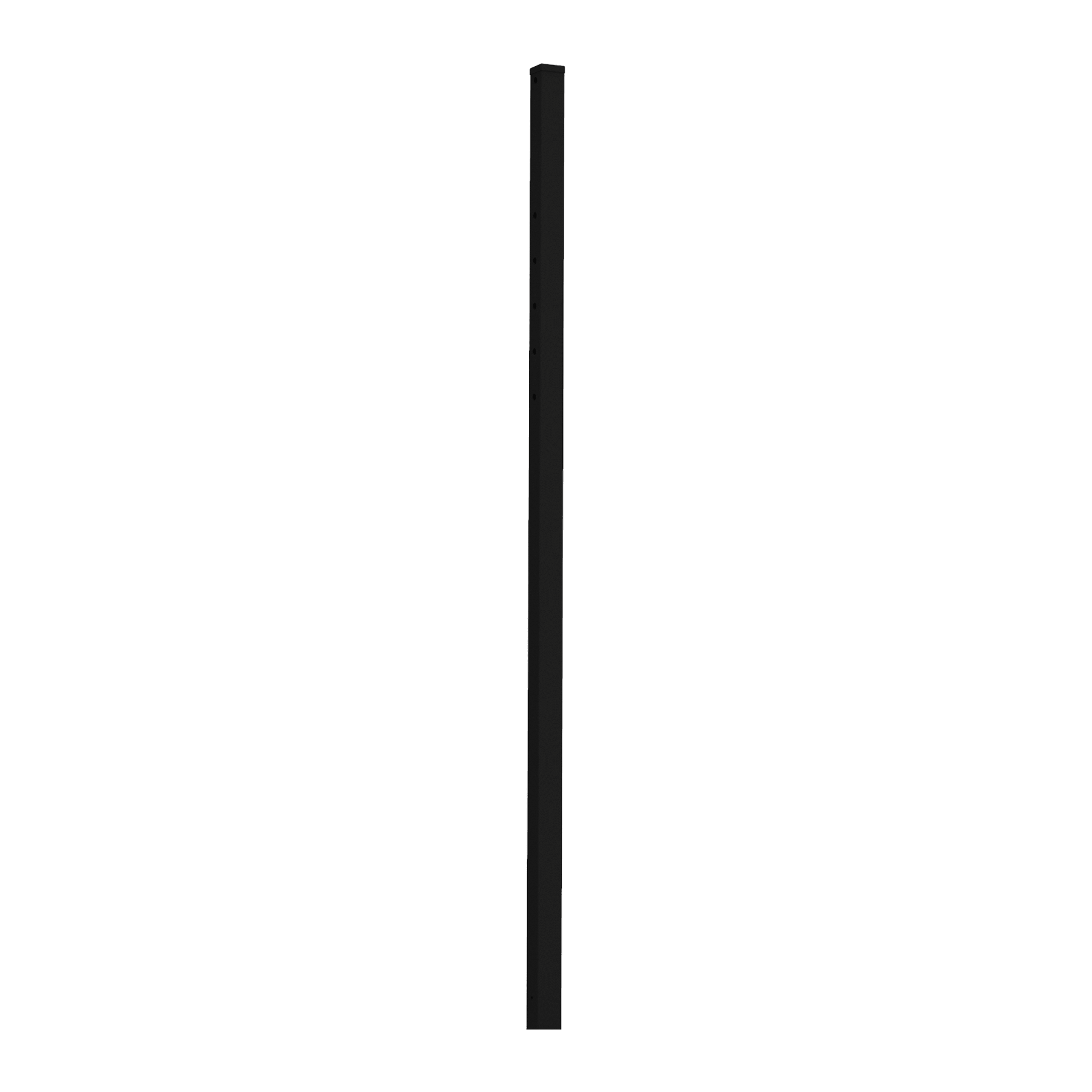Black 72" x 1 3/4" Power Post