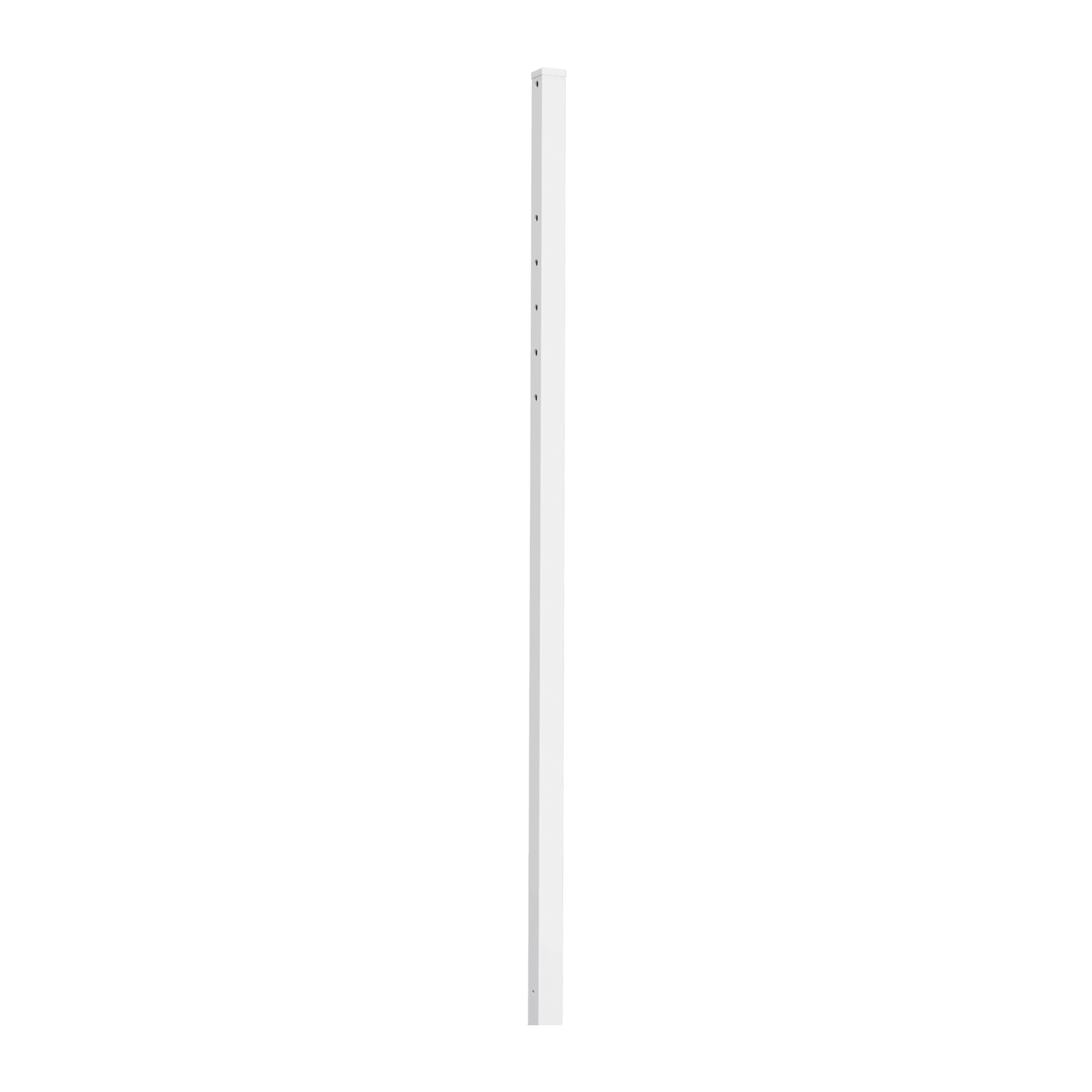 White 60" x 1 3/4" Power Post