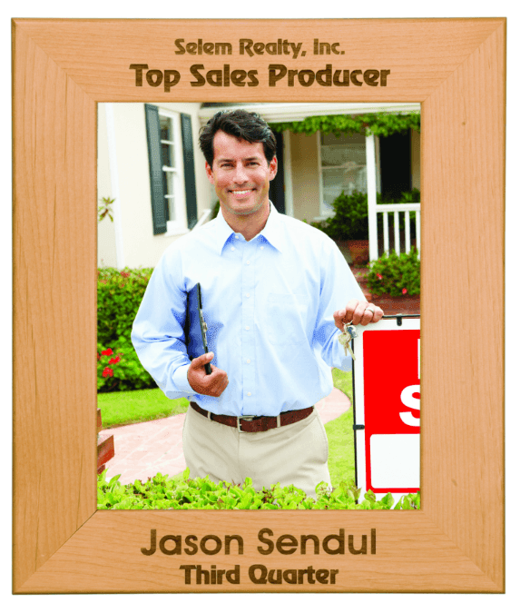 3 1/2" x 5" Genuine Red Alder Picture Frame