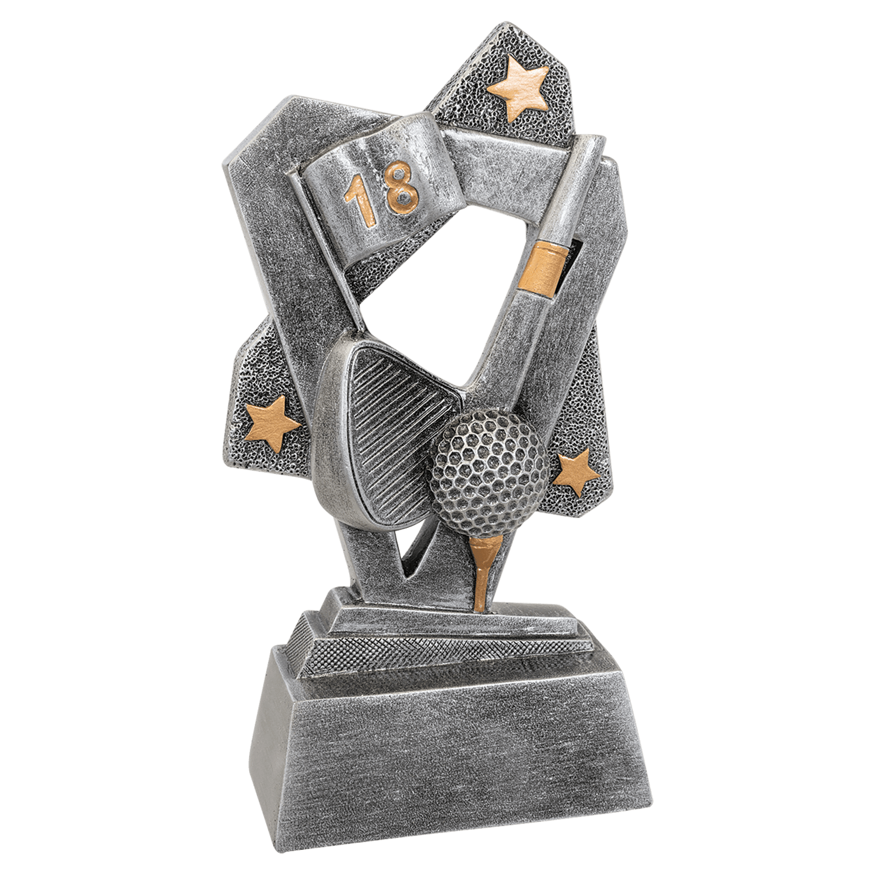 6 1/2" Golf Triumph Resin