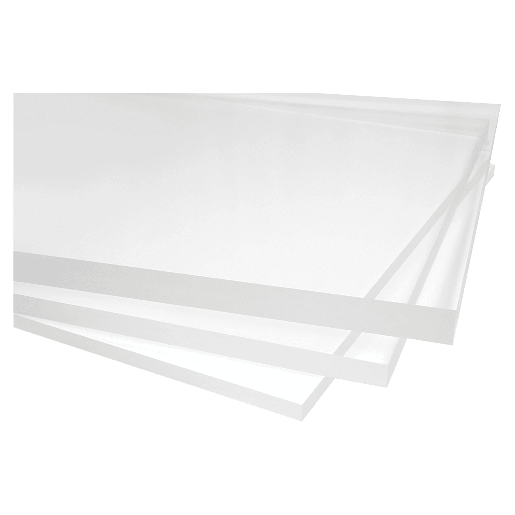24" x 48" x 1/8" Clear Cast Acrylic Sheet Stock/Double Sided Masking
