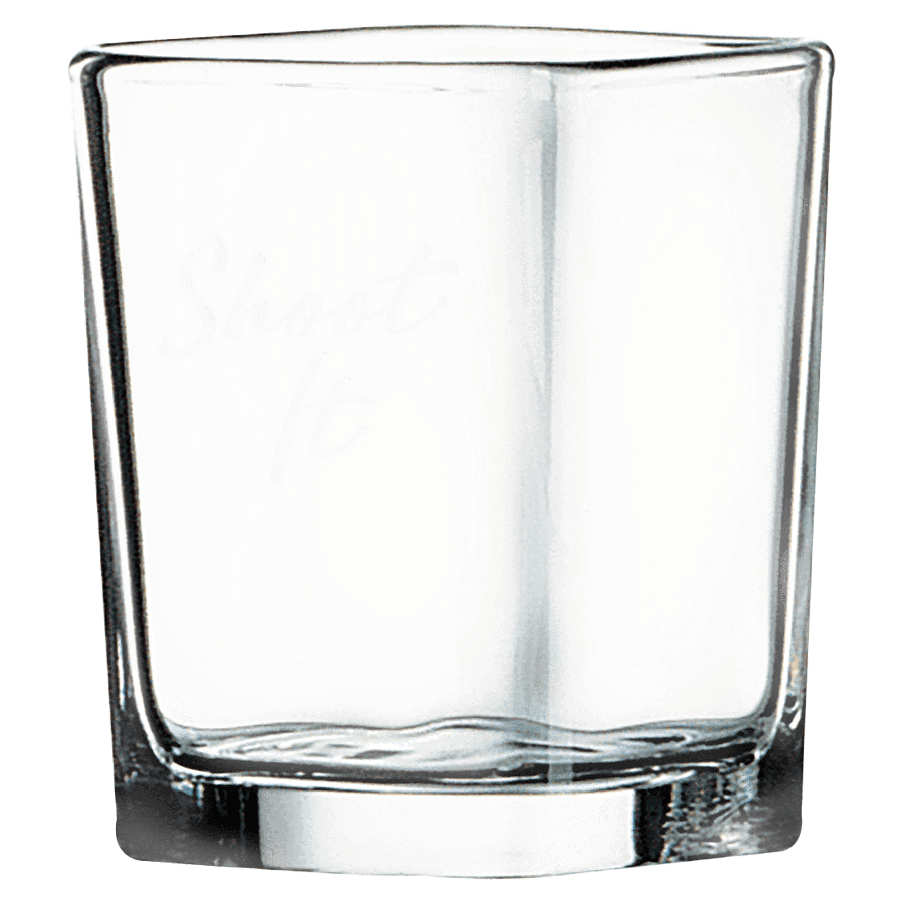 Polar Camel 2 1/4 oz. Square Shot Glass
