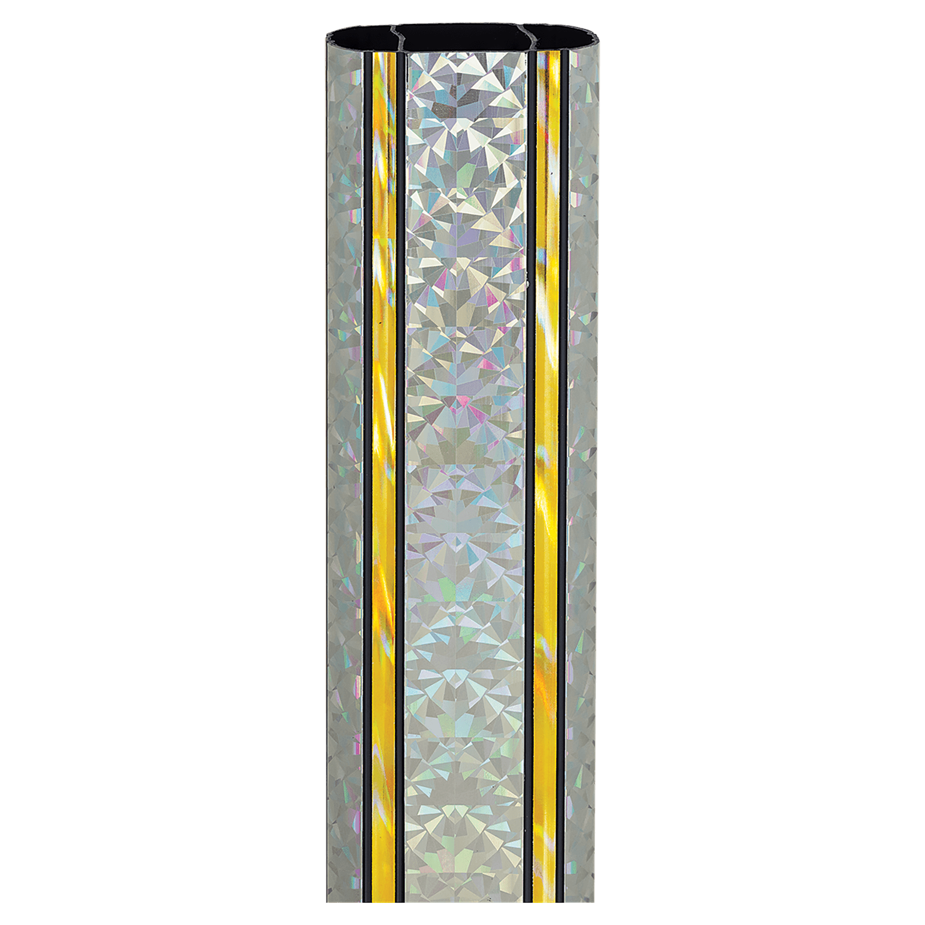 45" Rectangle Silver/Gold Illusion Trophy Column