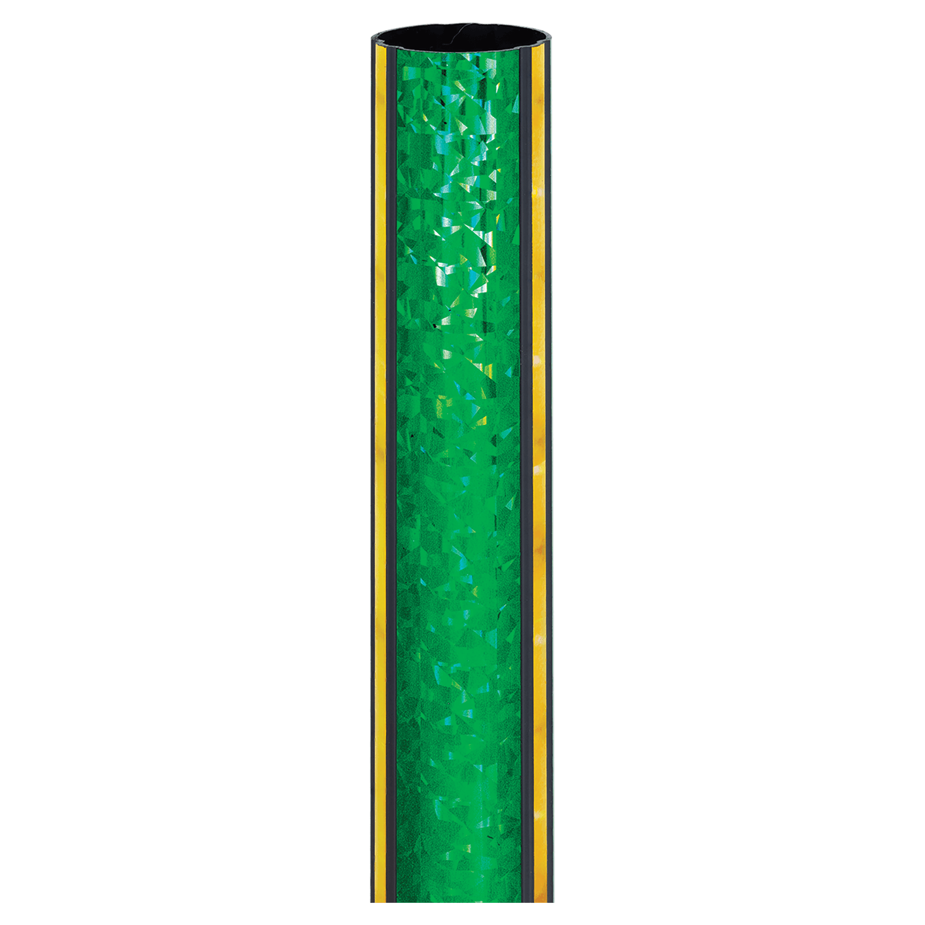 45" Round Green/Gold Illusion Trophy Column