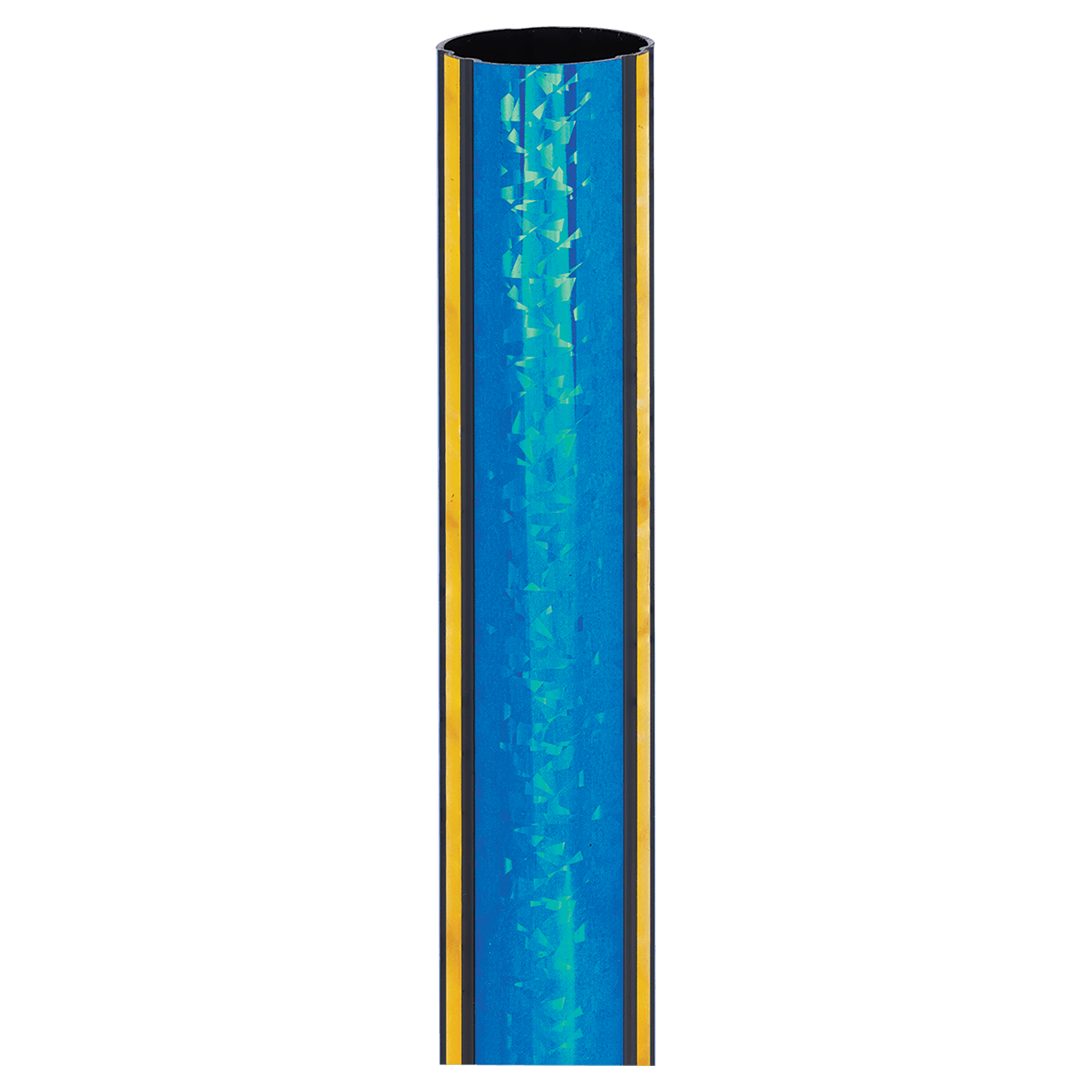 45" Round Blue/Gold Illusion Trophy Column