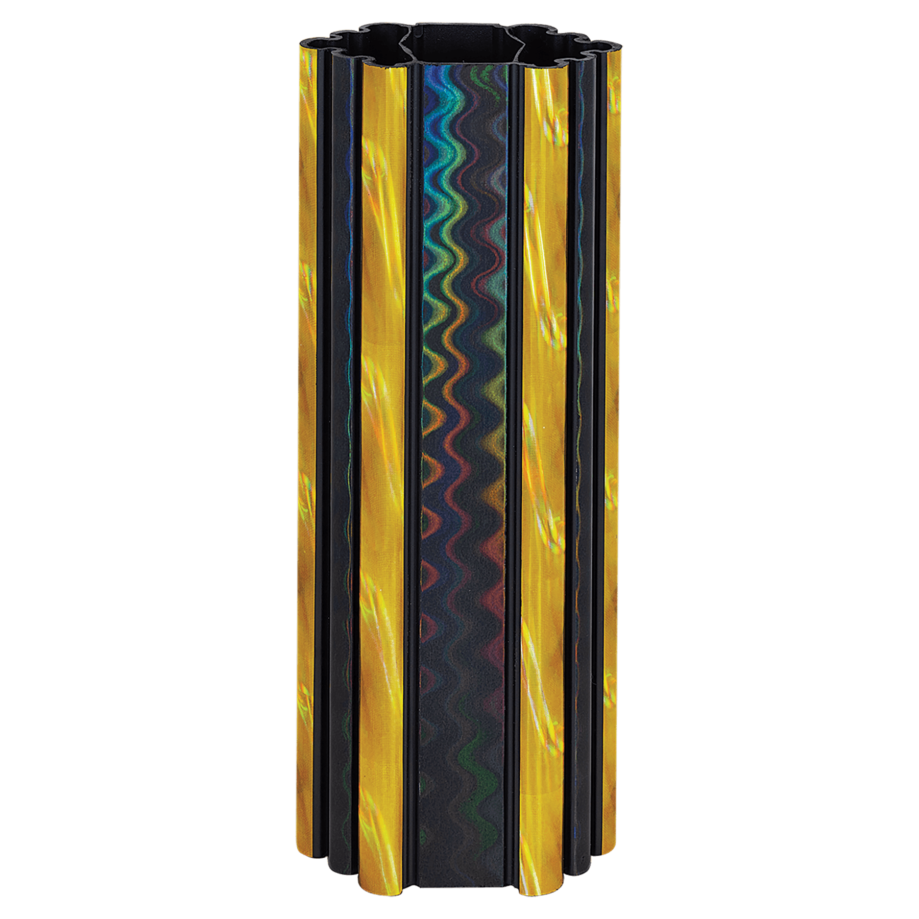 2" x 3" Black/Gold 45" Magic Trophy Column