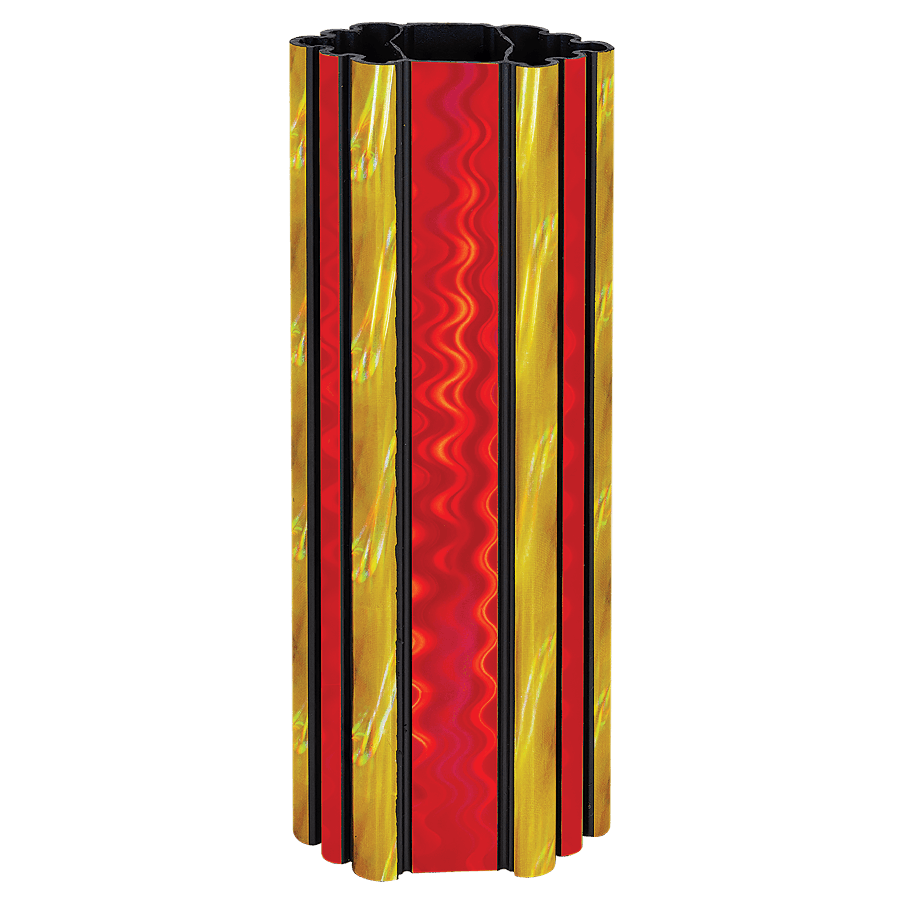 2" x 3" Red/Gold 45" Magic Trophy Column