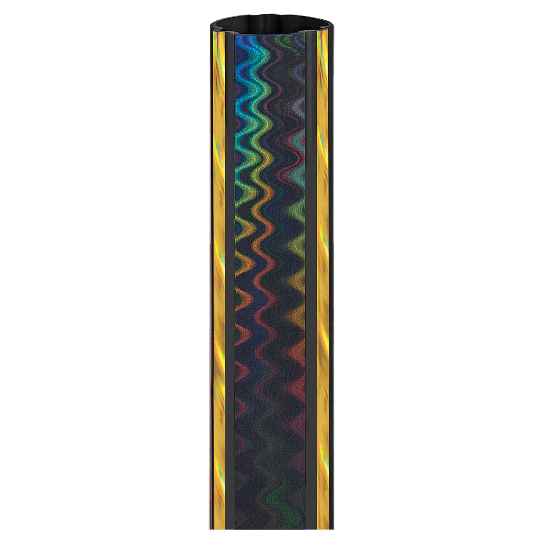 1 3/4" Round Black/Gold 45" Magic Trophy Column