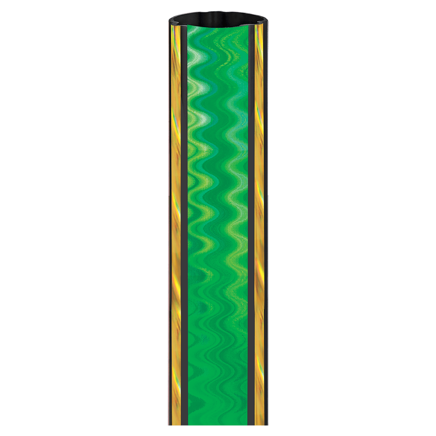 1 3/4" Round Green/Gold 45" Magic Trophy Column