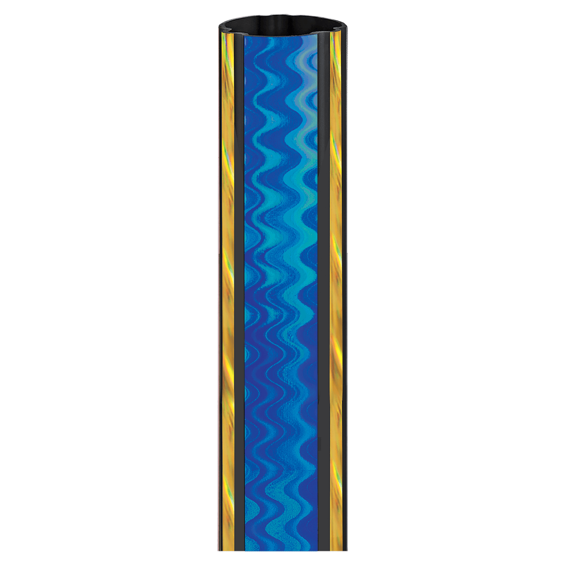 1 3/4" Round Blue/Gold 45" Magic Trophy Column