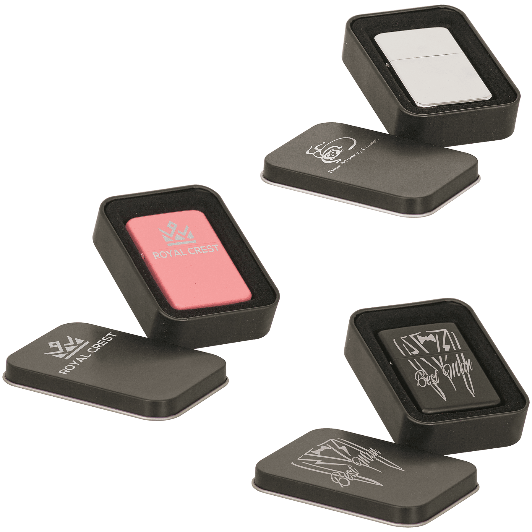 Laserable Lighter Sample Set