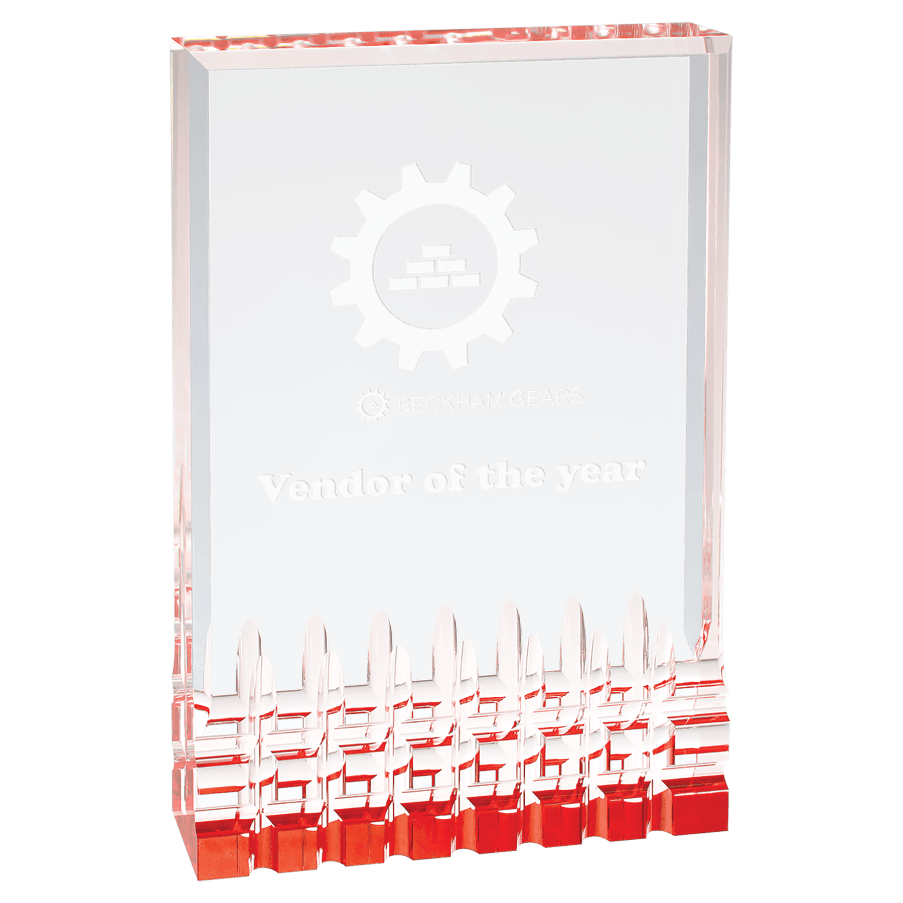 5" x 7" Red Mirage Acrylic