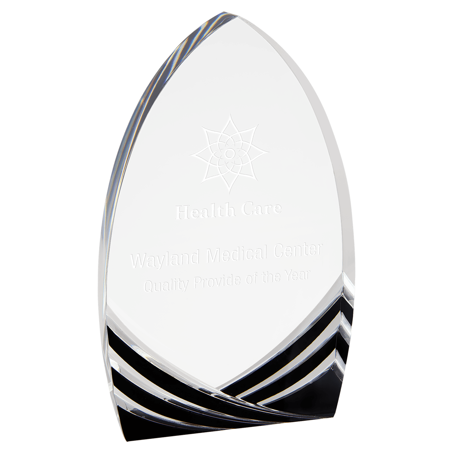 7" Black Cathedral Soaring Acrylic