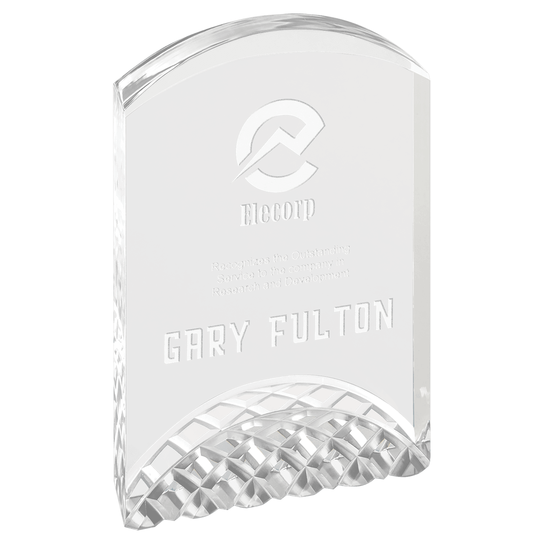 6" Silver Horizon Acrylic