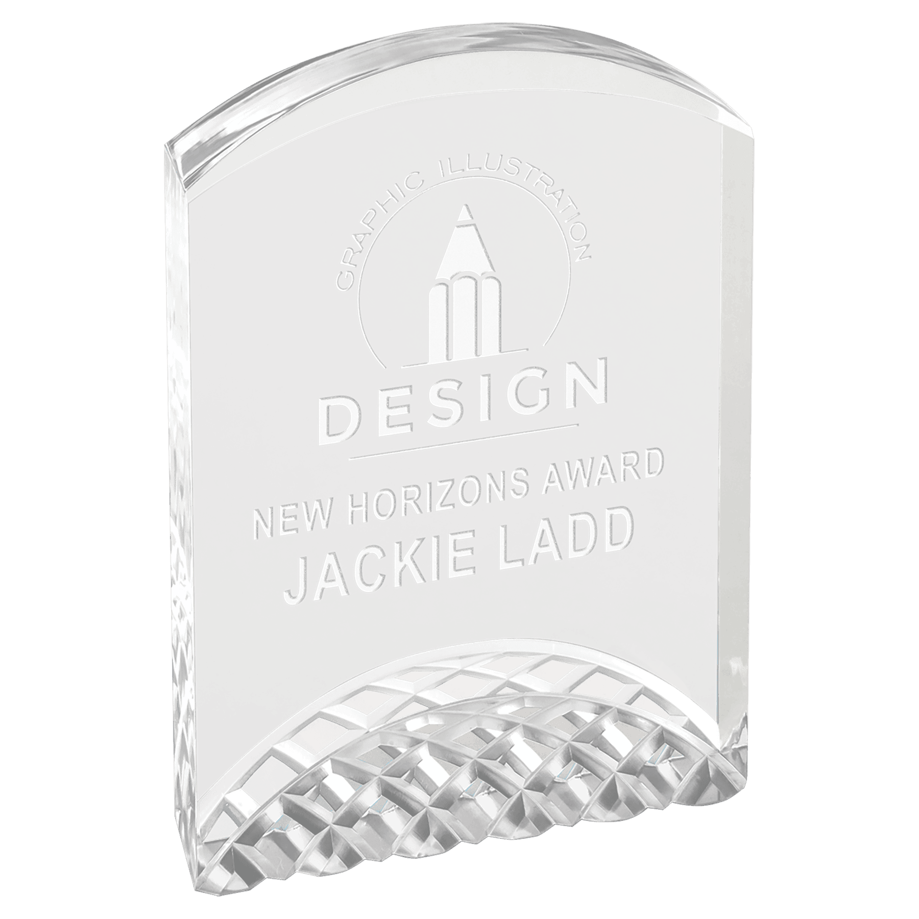 5" Silver Horizon Acrylic