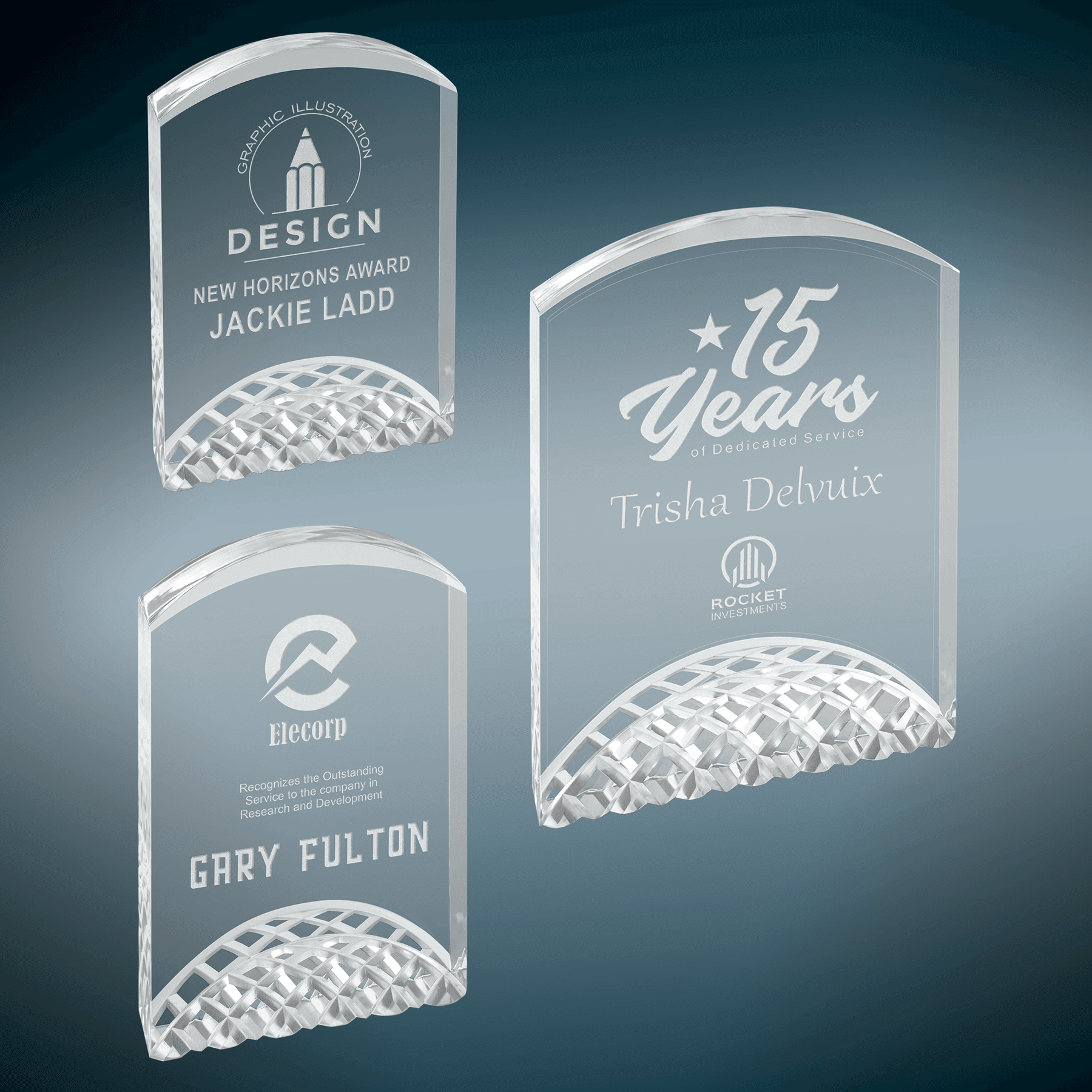 Silver Horizon Acrylic Sample Set