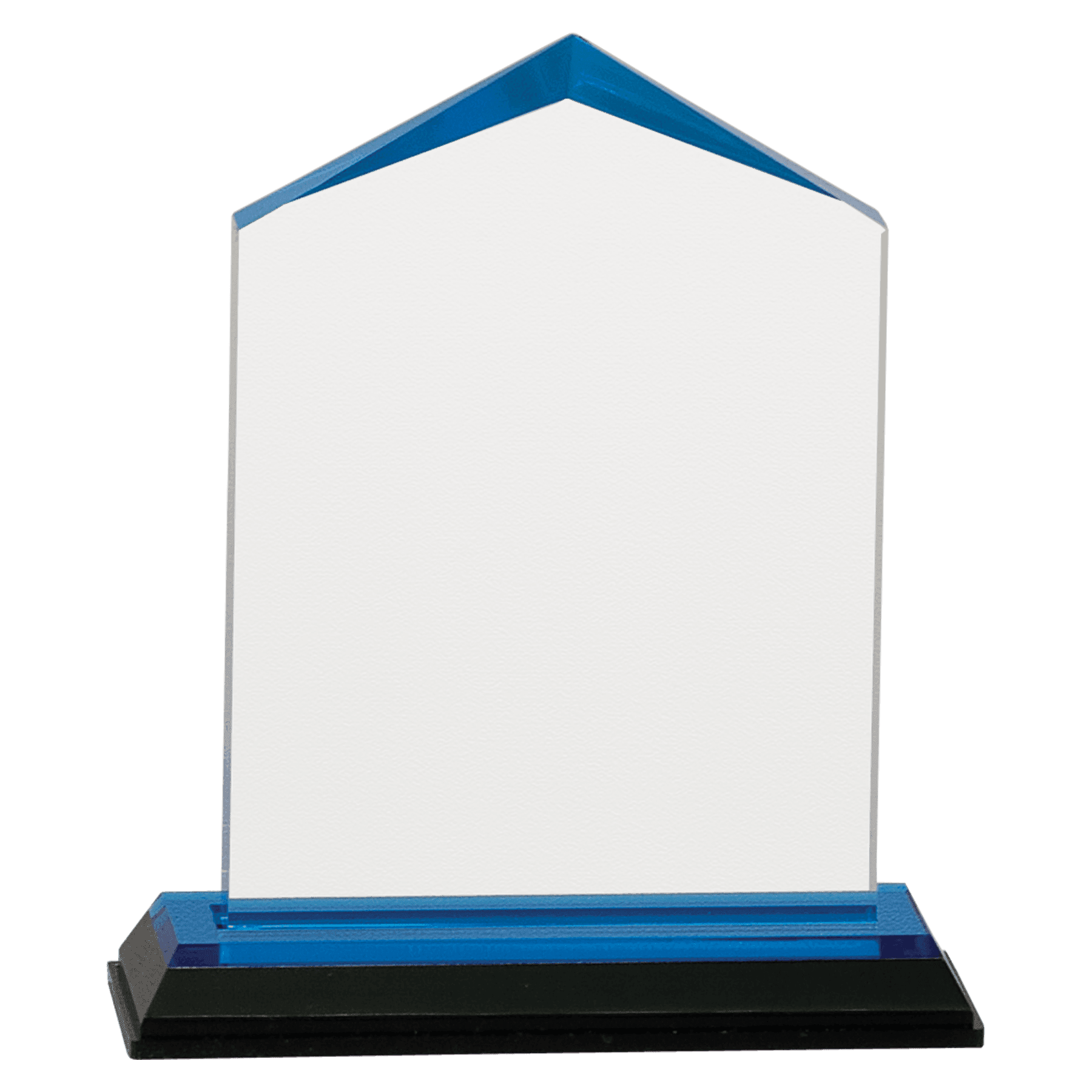 3 1/2" x 5 1/2" Blue Jewel Impress Acrylic