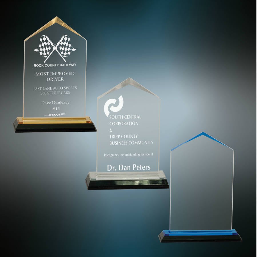 3 1/2" x 6 1/2" Jewel Impress Acrylic Sample Set