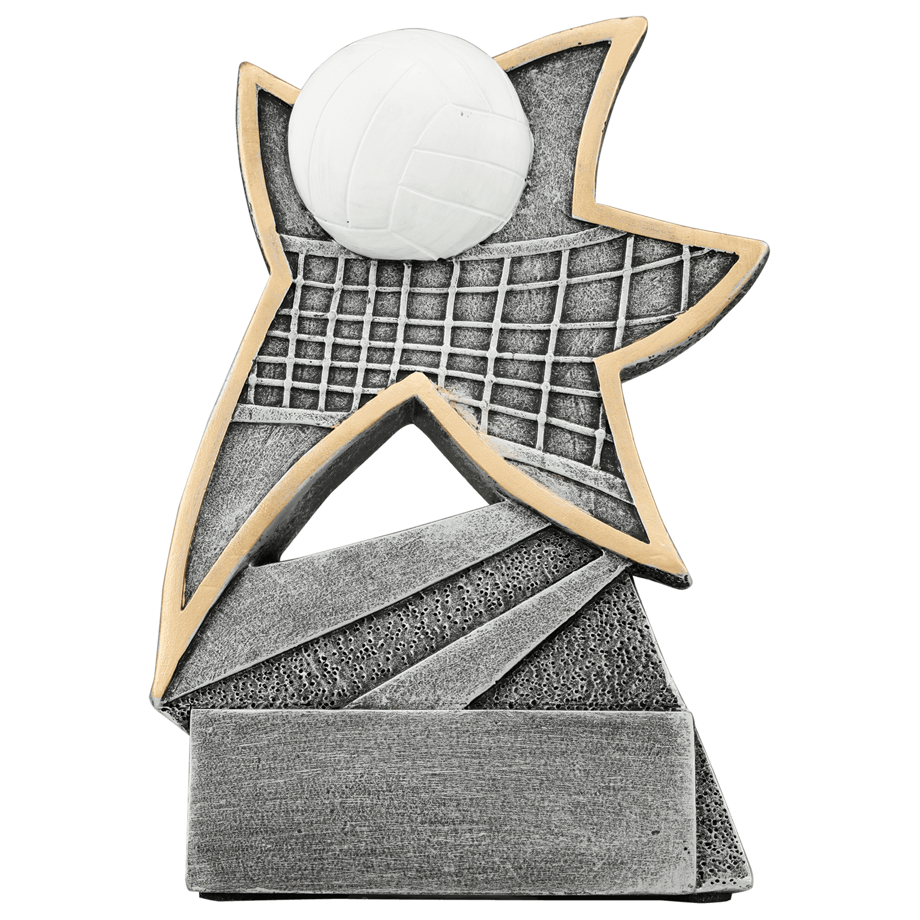 5 1/2" Volleyball Jazz Star Resin