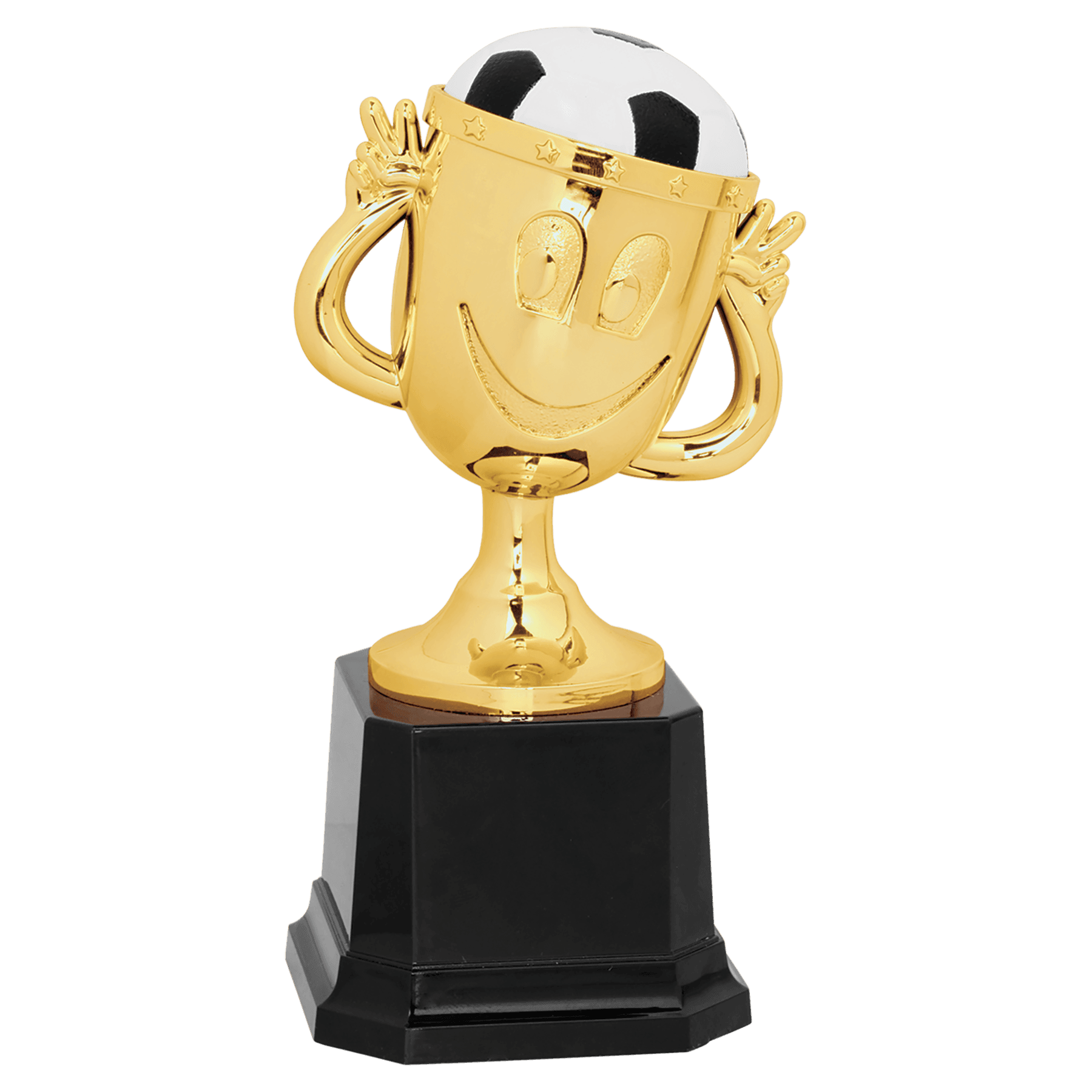 6" Soccer Happy Cup Trophy