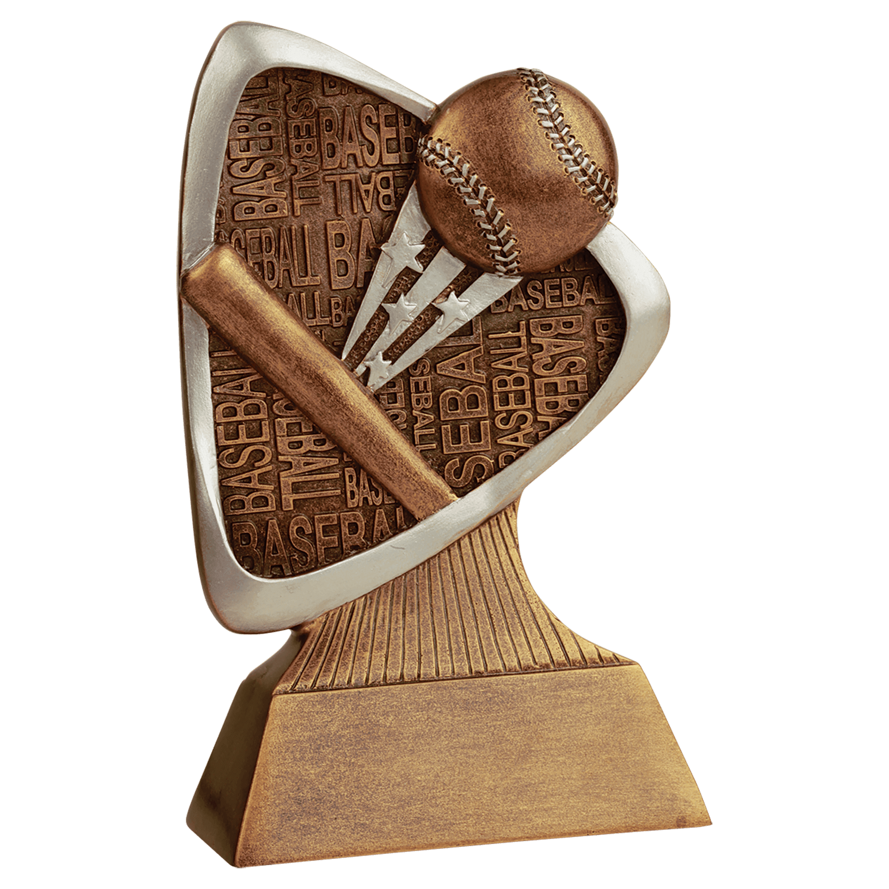 5 1/2" Baseball Triad Resin