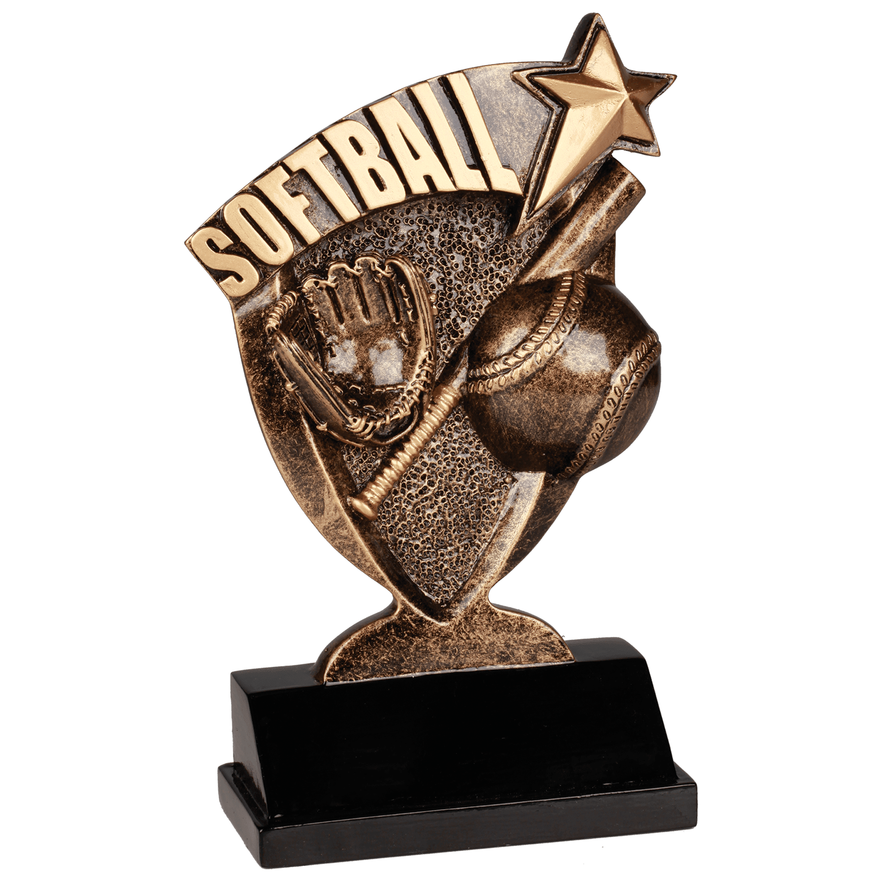 7" Softball Broadcast Resin