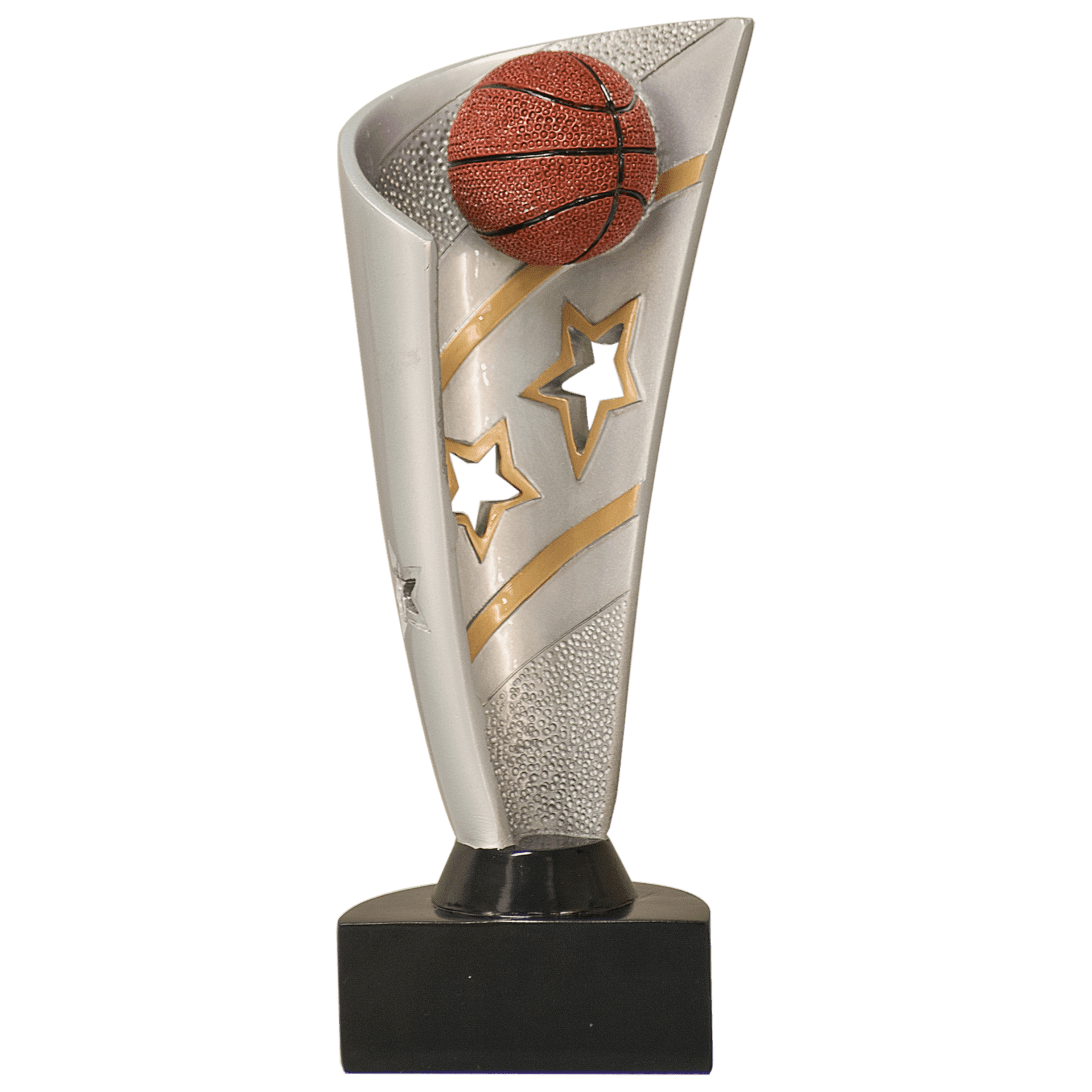 8 1/2" Basketball Banner Resin